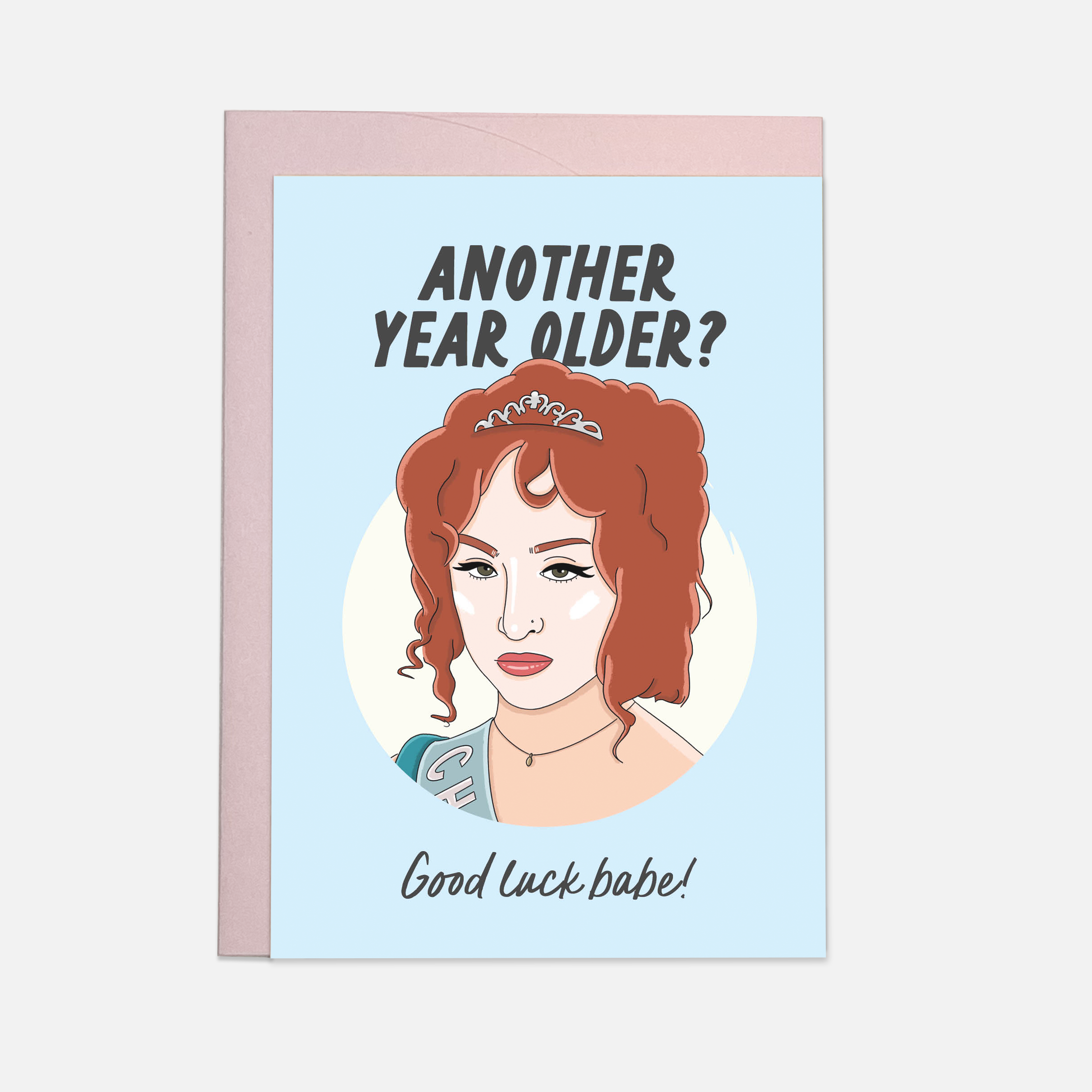 Good luck babe - Chappell Roan Trending greeting card