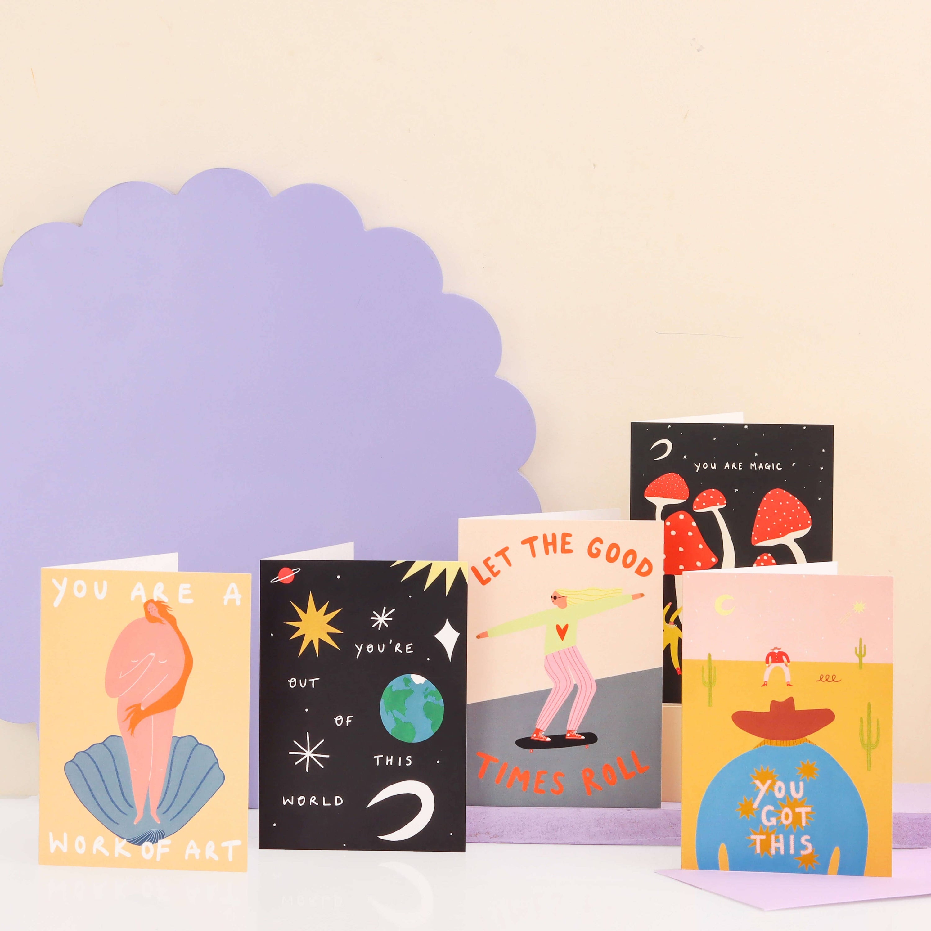 You Are A Work Of Art Greeting Card | Venus Card | Birthday