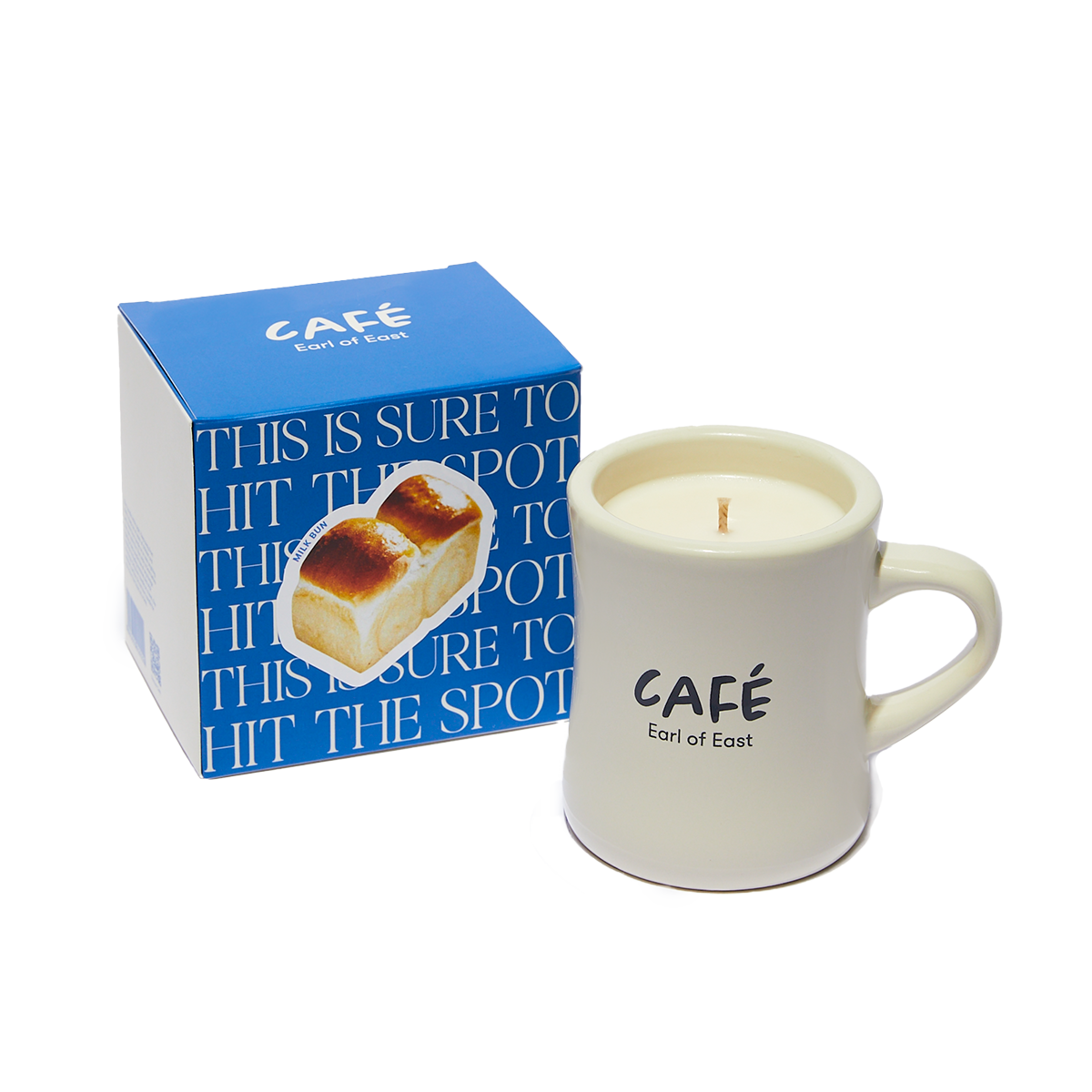 Café Candle 300ml - Milk Bun