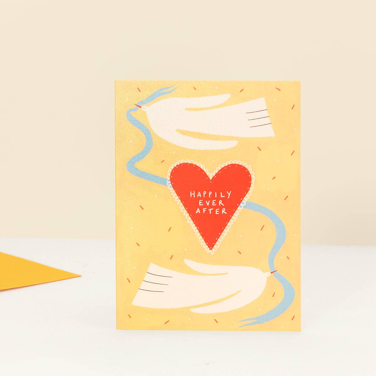 Happily Ever After Wedding Card | Congratulations | A6