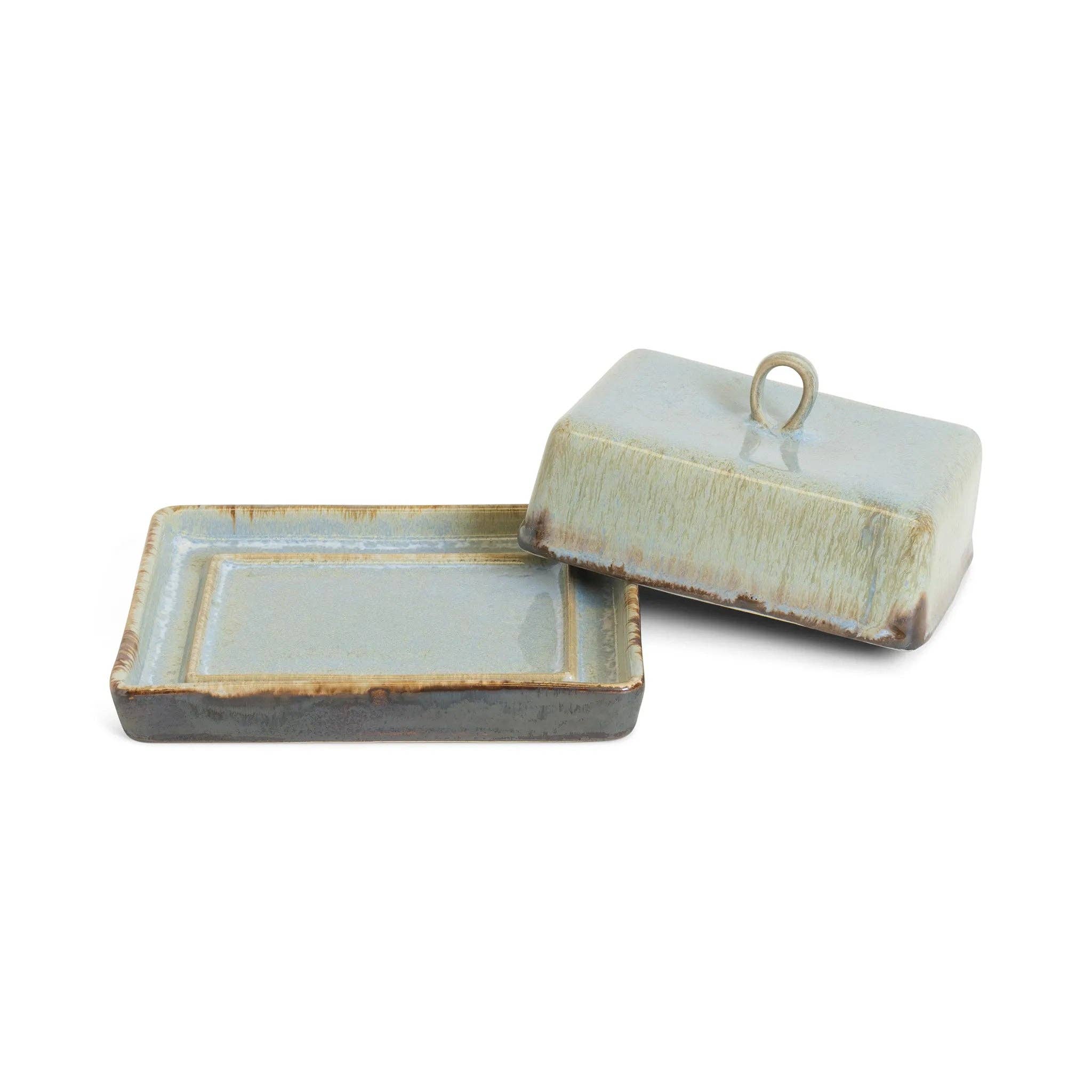 Topaz Butter Dish