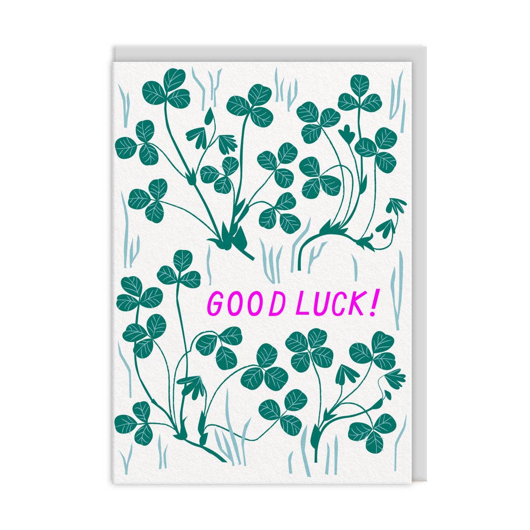 Lucky Clover Greeting Card (13747)