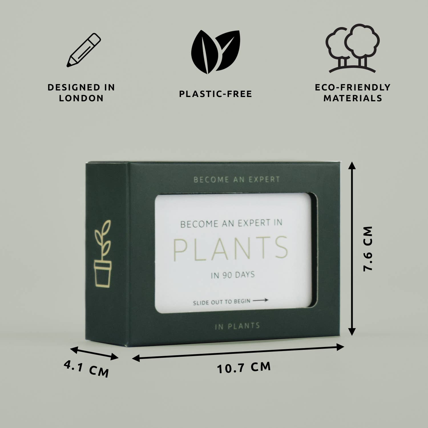 Become an Expert in Plants in 90 Days Slide Box | Plant Gift