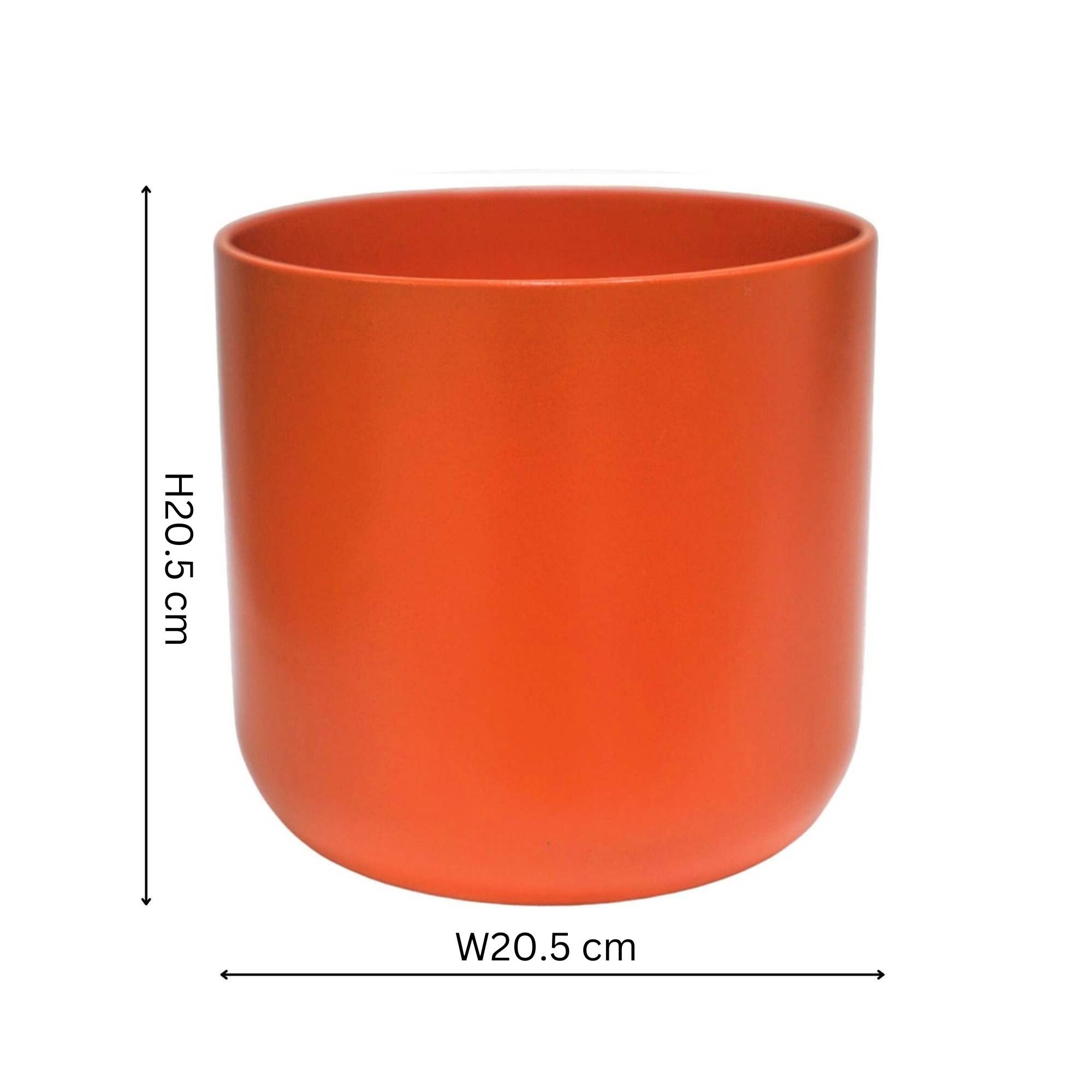 Lisbon Ceramic Indoor Planter H20.5cm D20.5cm
