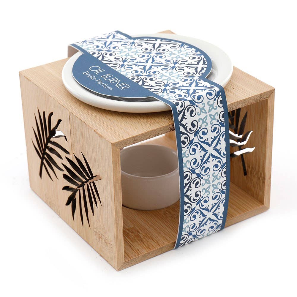 Serenity Bamboo Oil Burner