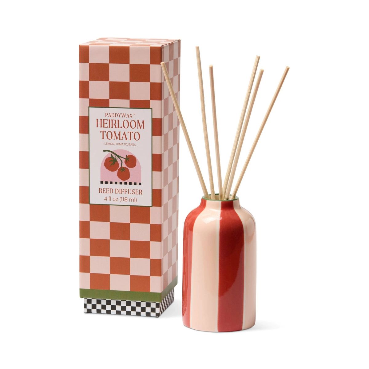 Paddywax A Dopo Tomato Ceramic Diffuser - Heirloom Tomato