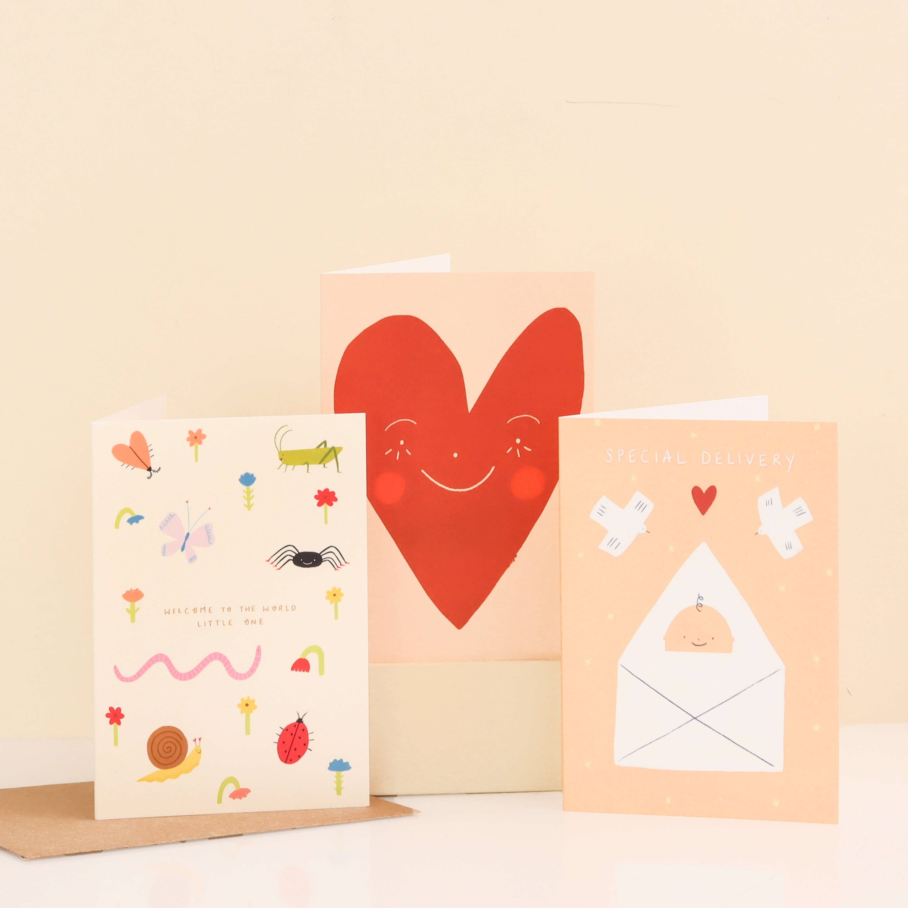 Welcome To The World Card | New Baby Card | Gender Neutral