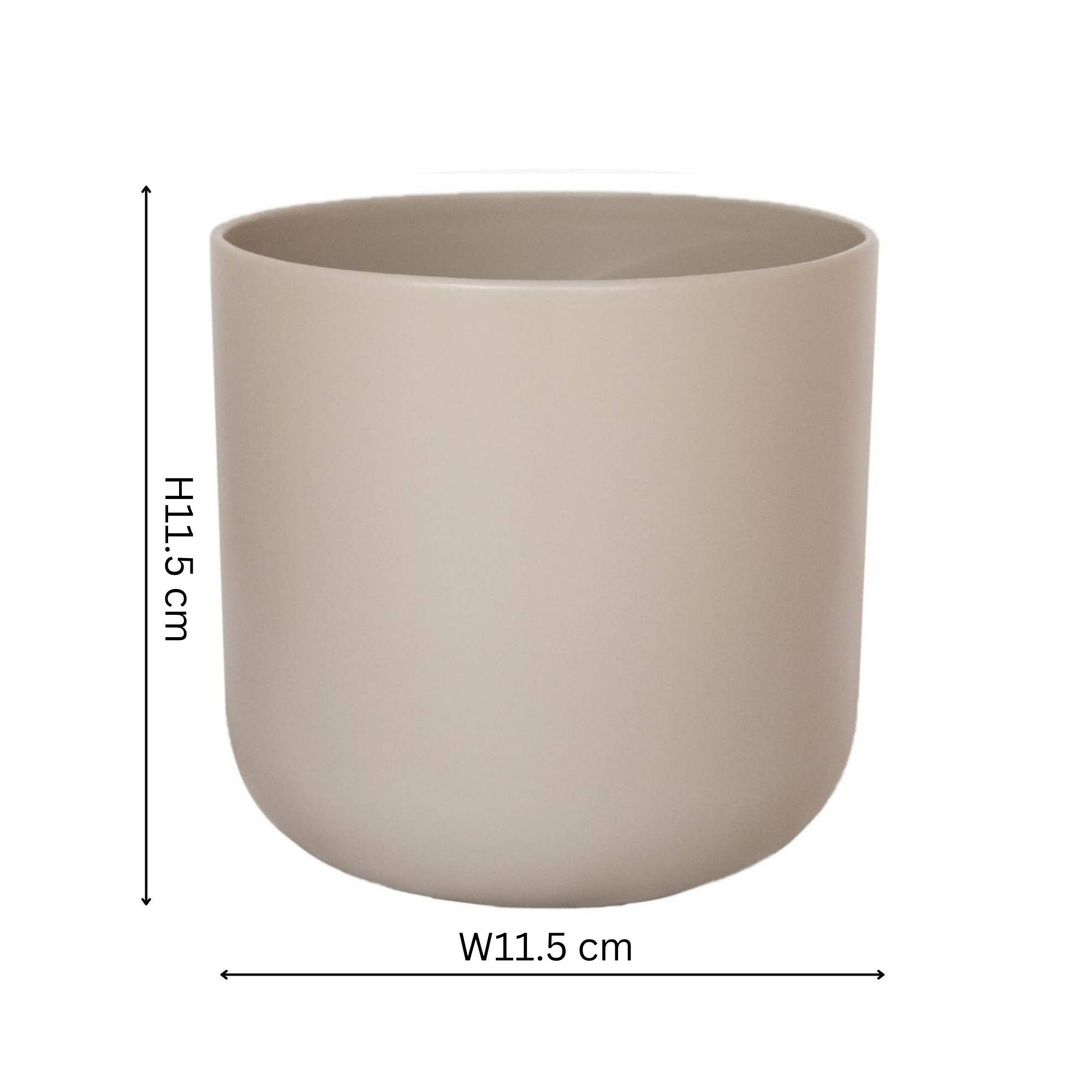 Lisbon Ceramic Indoor Planter H11.5cm D11.5cm