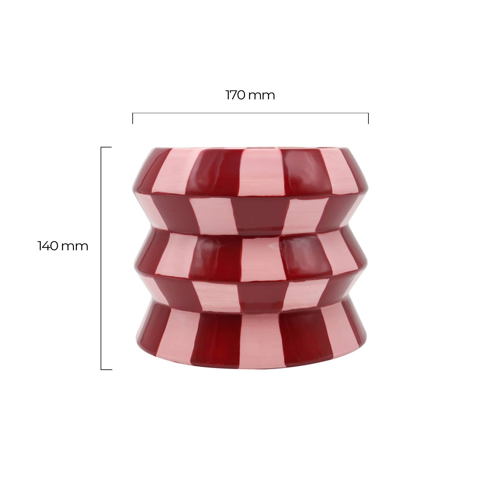 Plant Pot Teodora - Crazy Squares