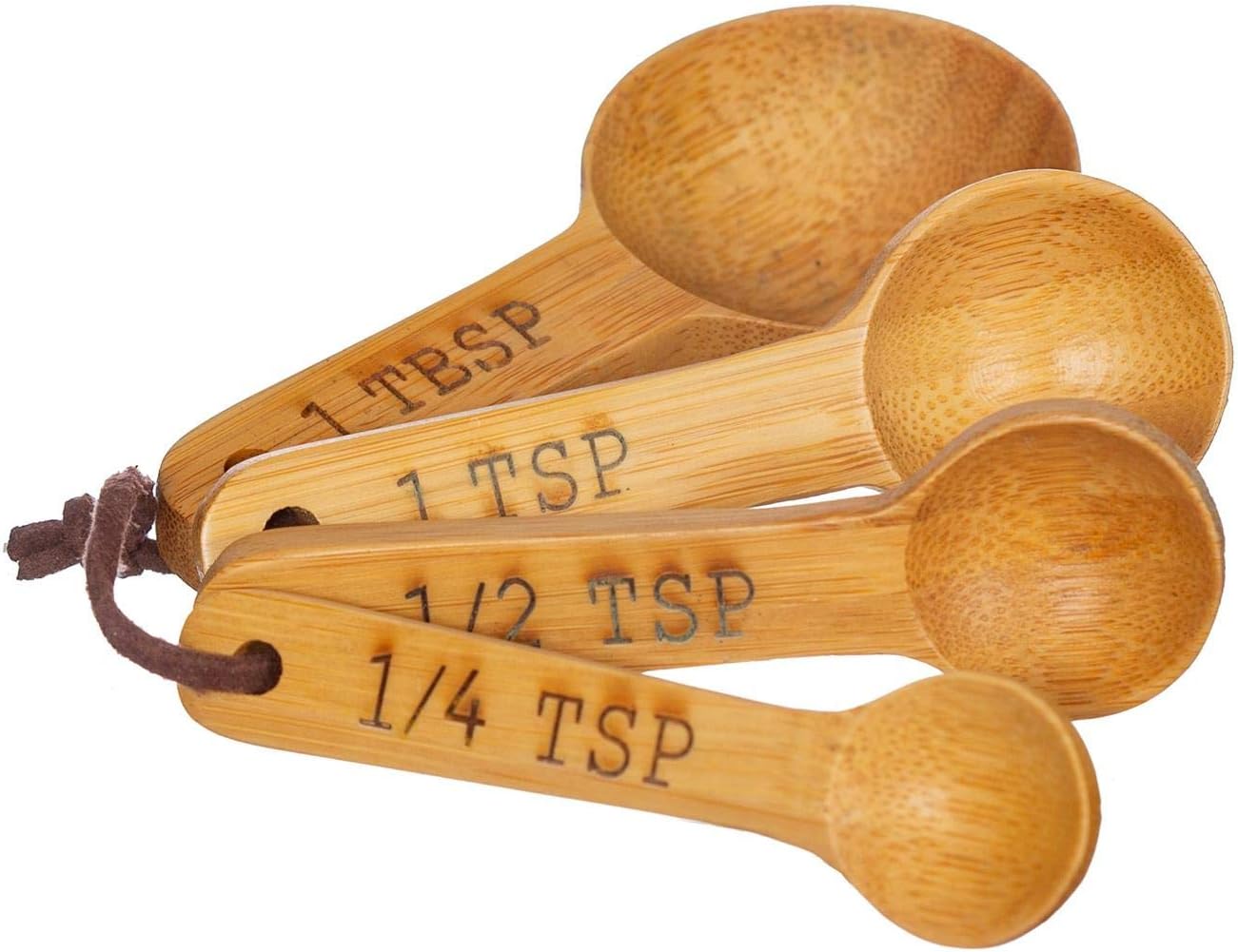 Sass & Belle Bamboo Measuring Spoons - Set of 4