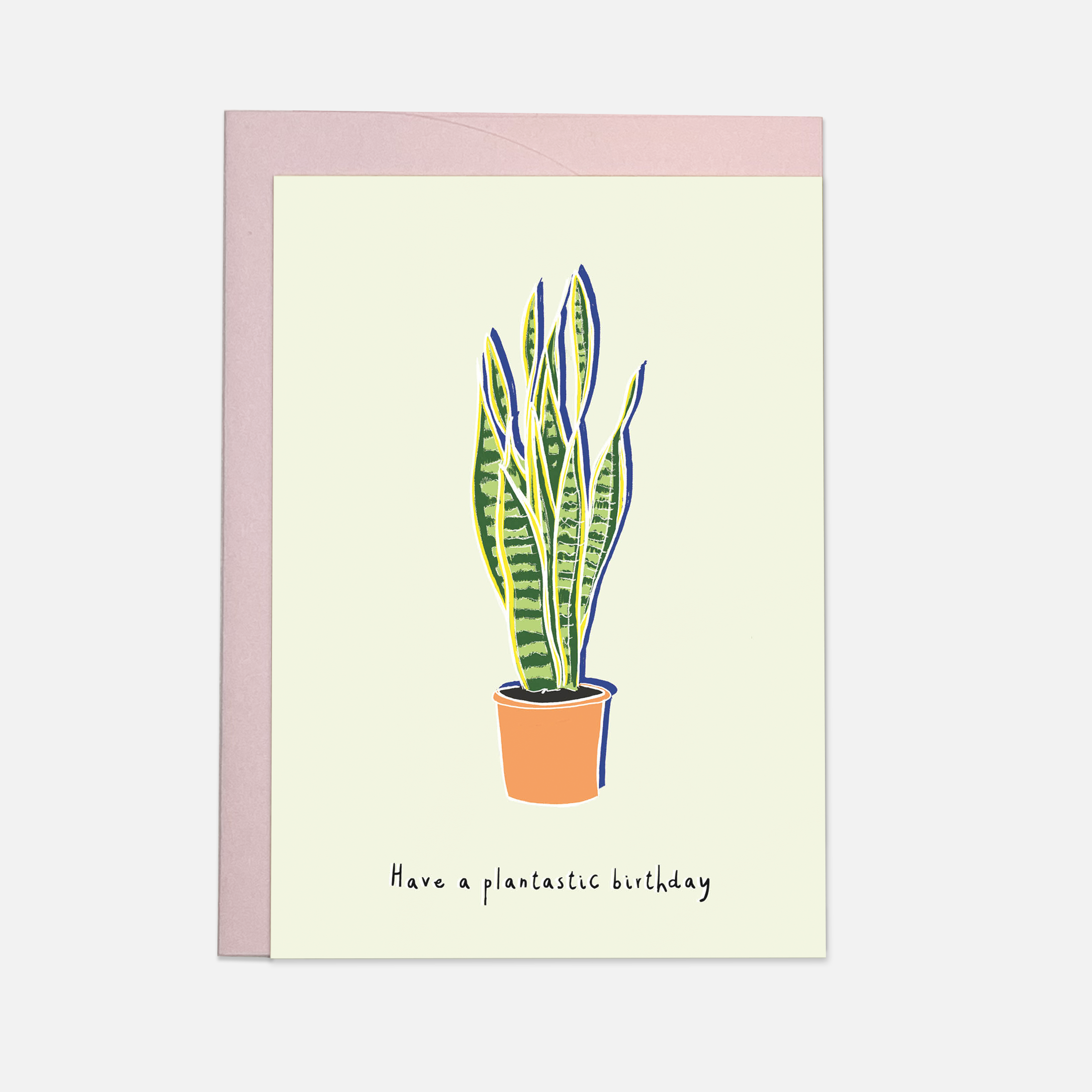 Plantastic baby greeting card