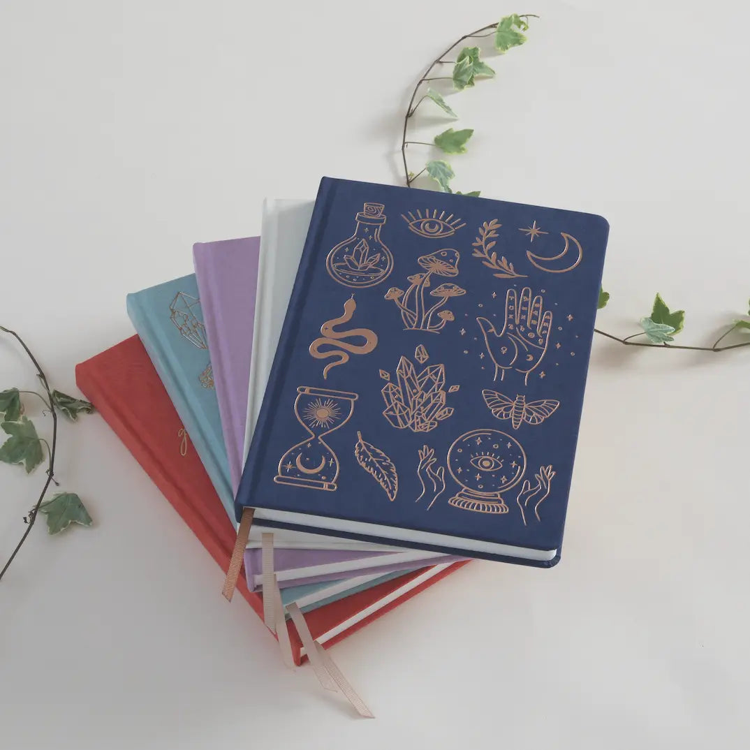 Designworks Ink Jumbo Journal Suedette - Mystic Icons
