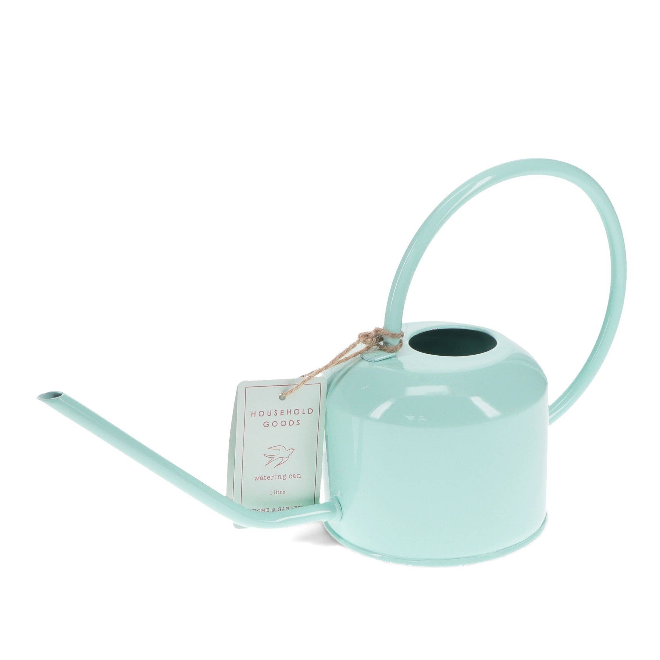 Metal Watering Can 1Ltr - Sky Blue