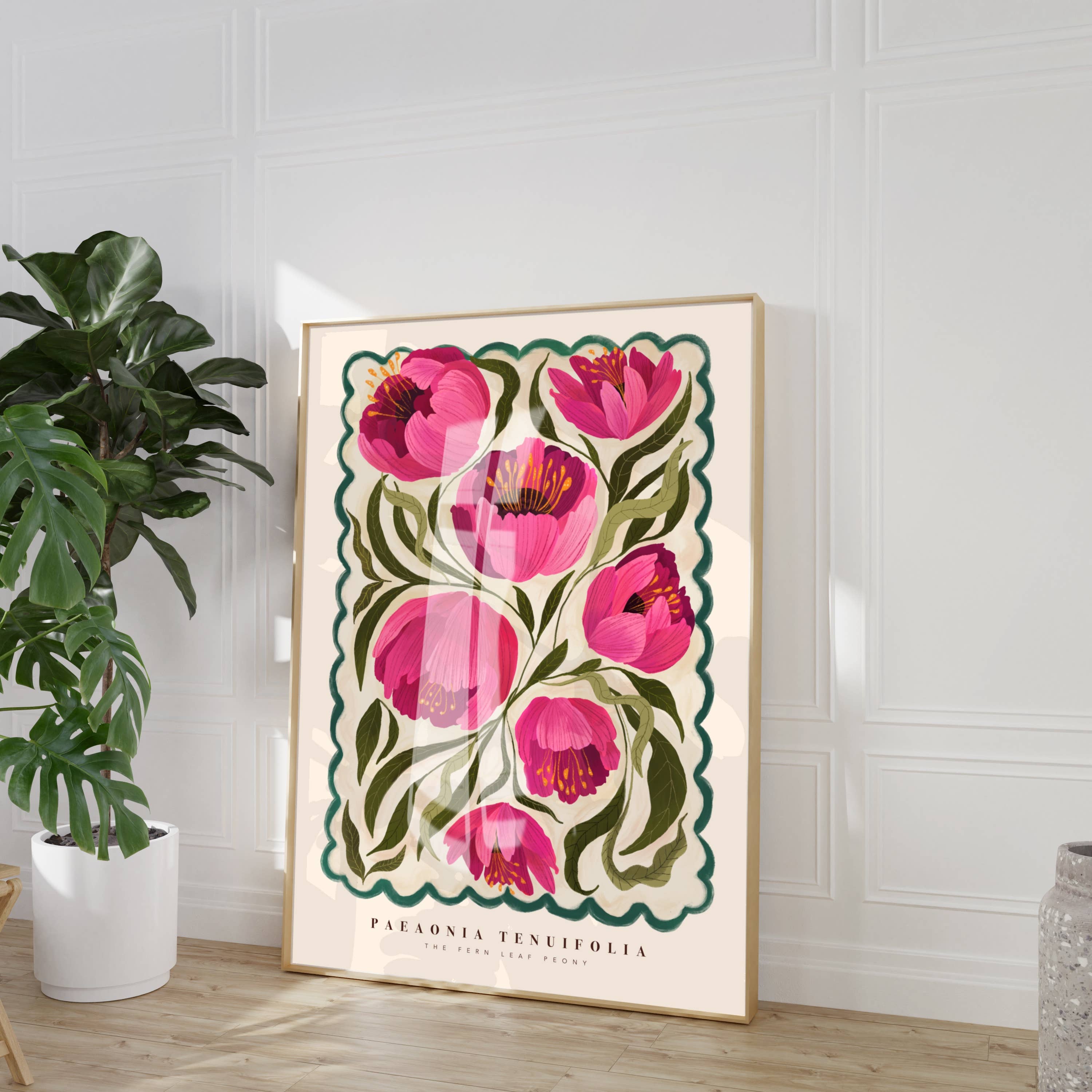 Summer Peony A3 Print
