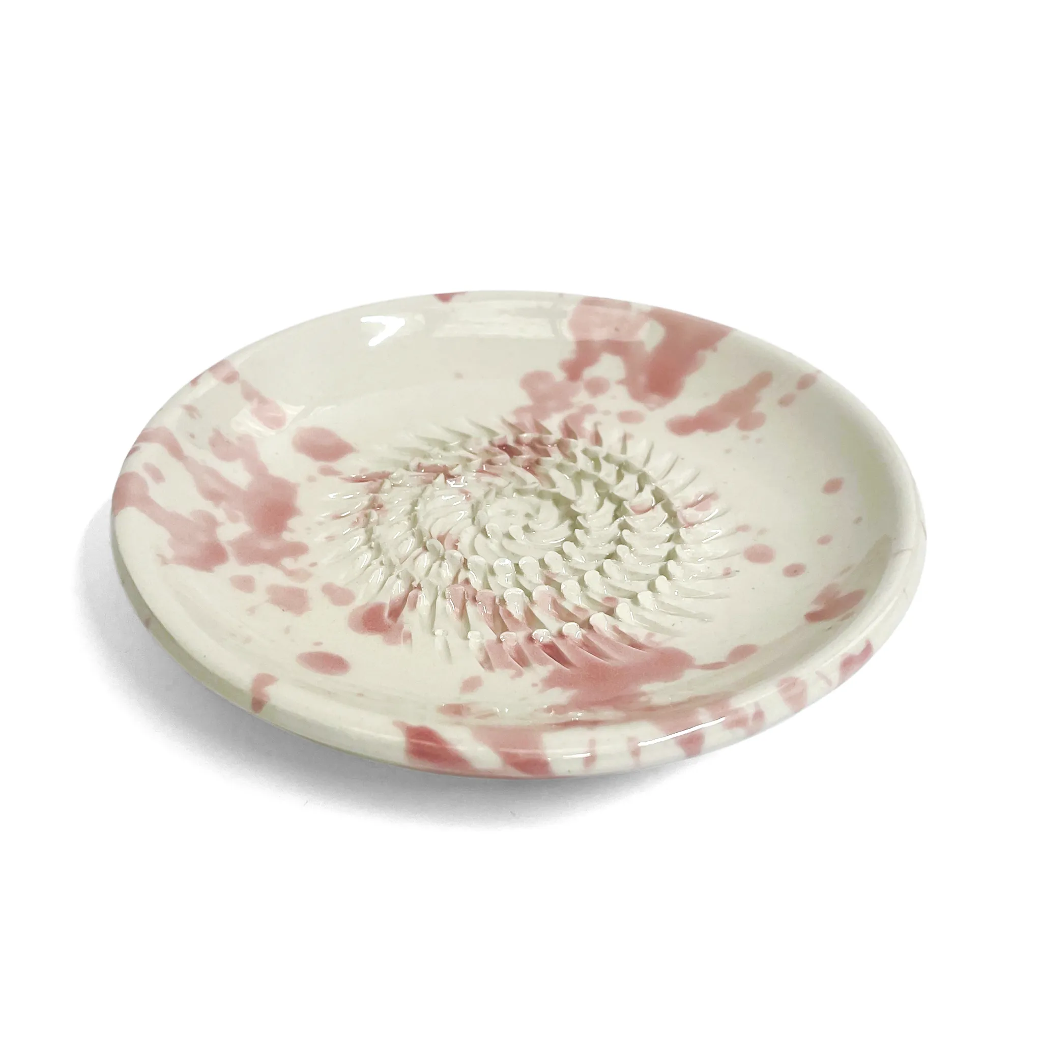 Garlic Grater Rose Splatter