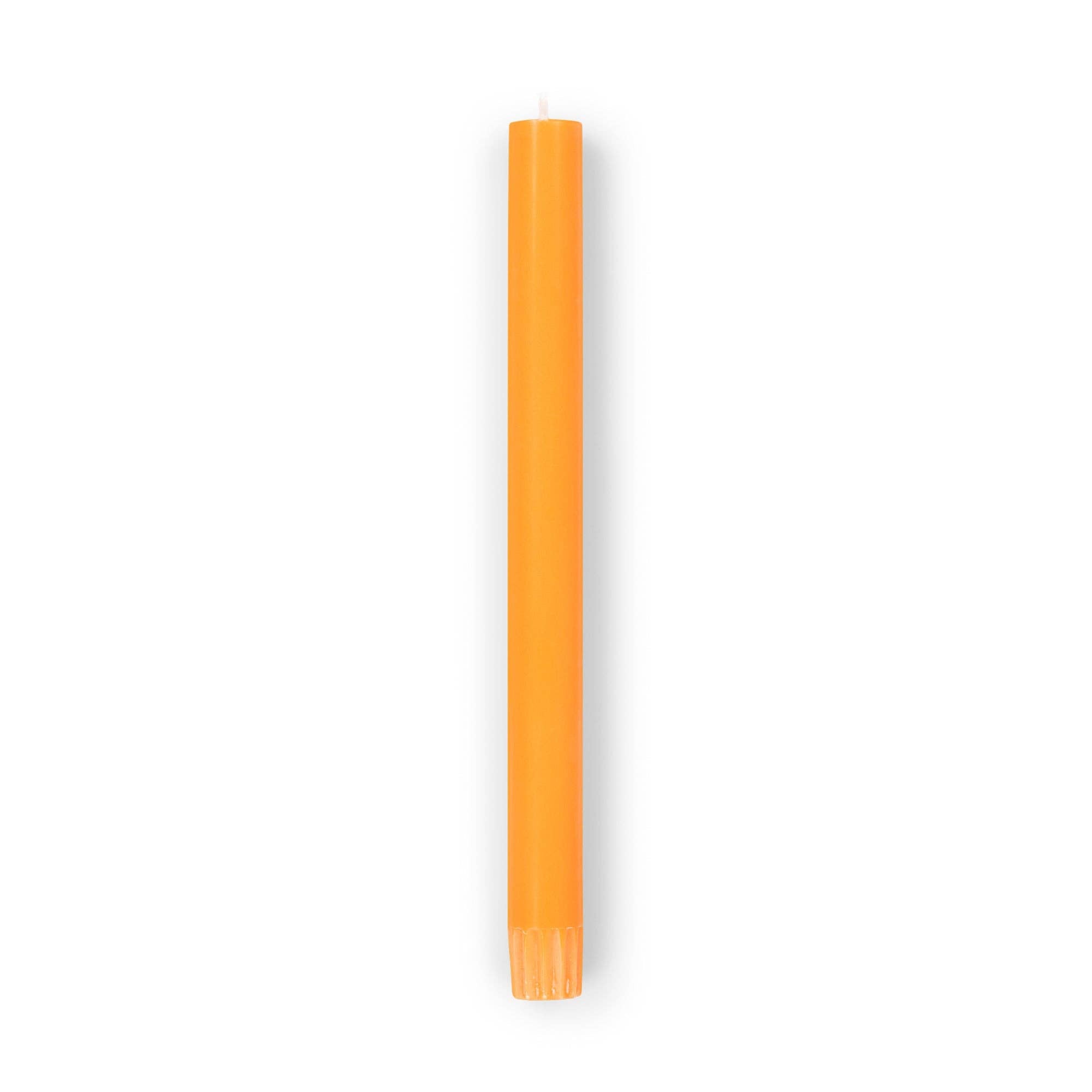 Bright Orange Eco Dinner Candle