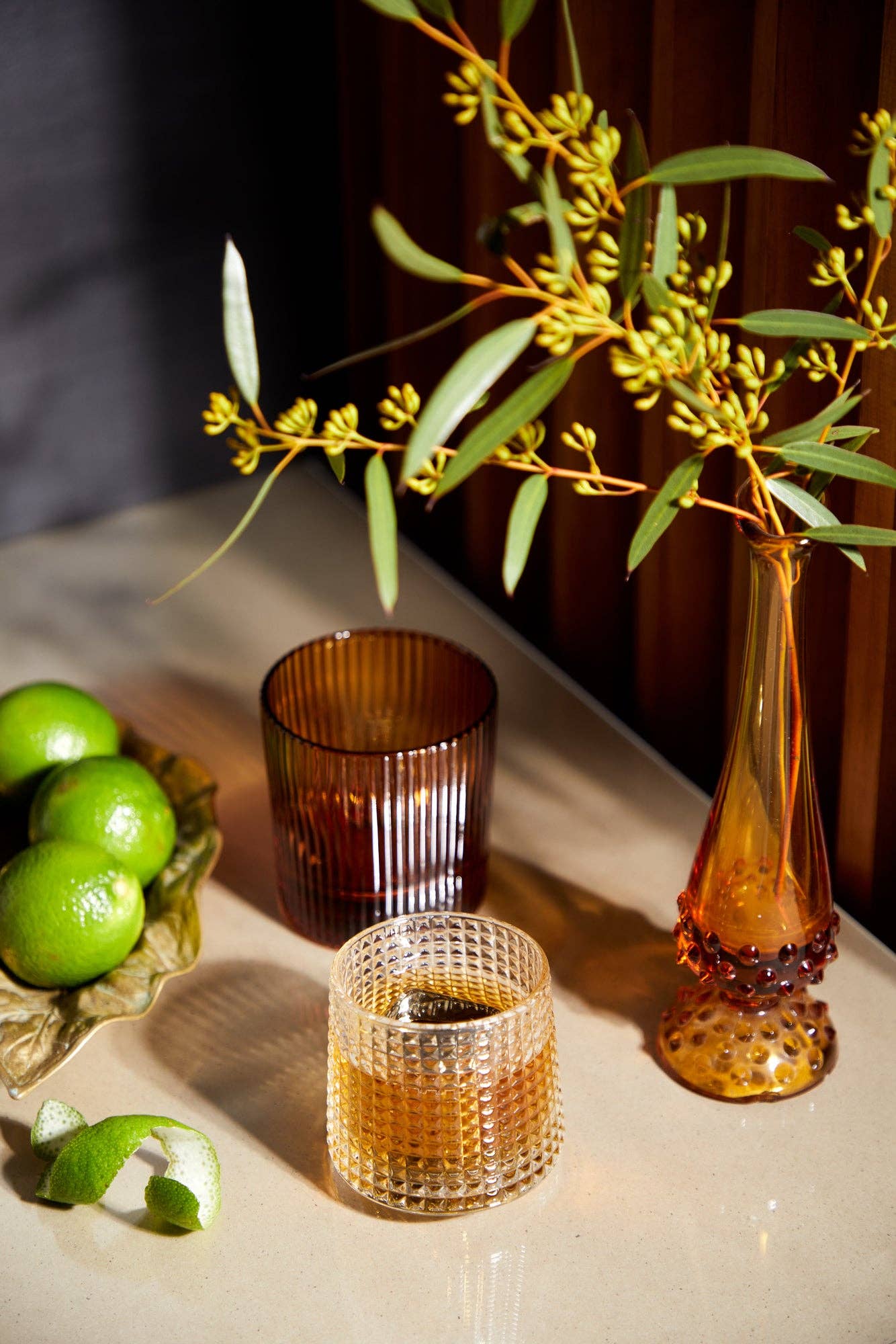 Here's How "The Lola" Revolving Rocks Glass - Set of 2