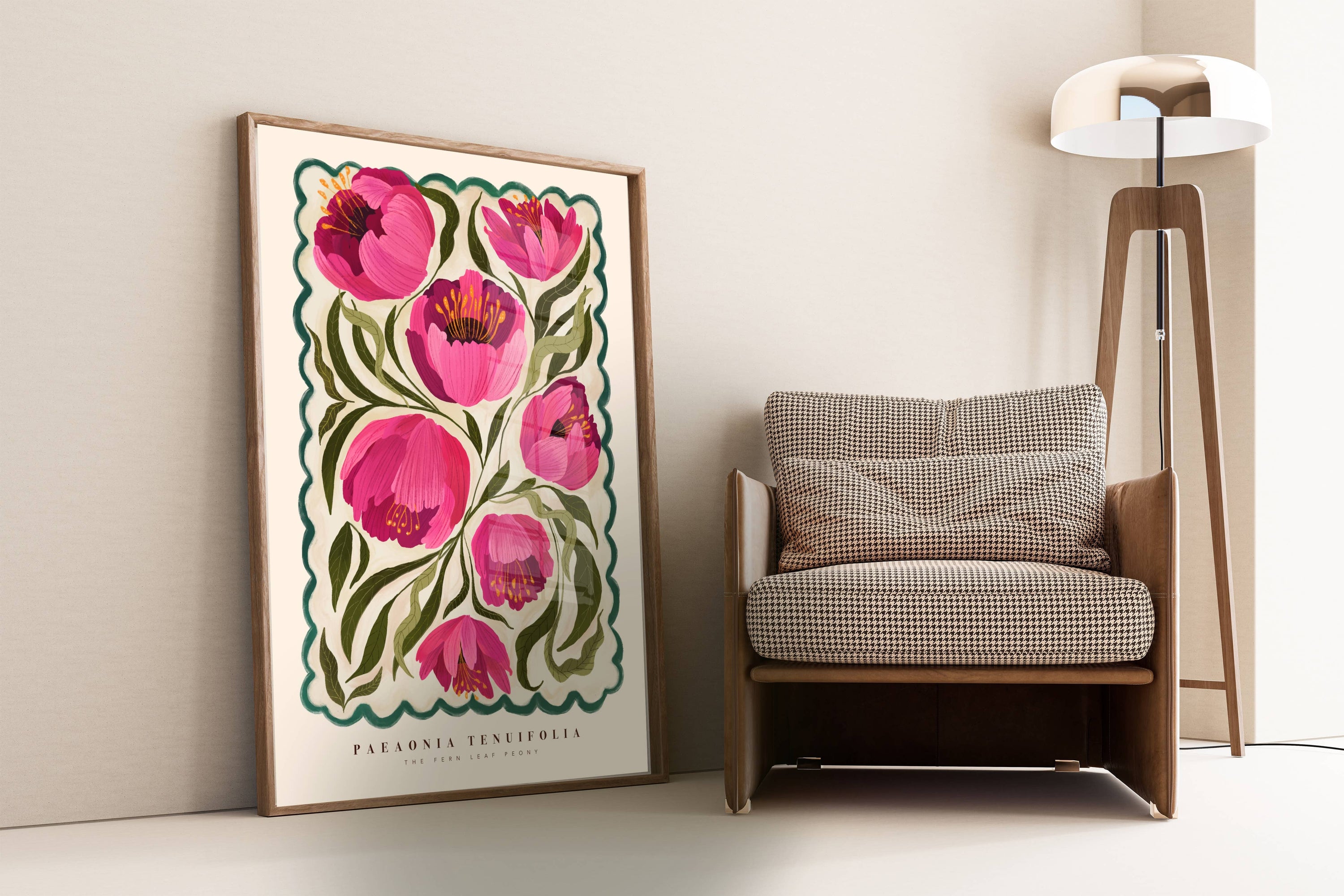Summer Peony A3 Print