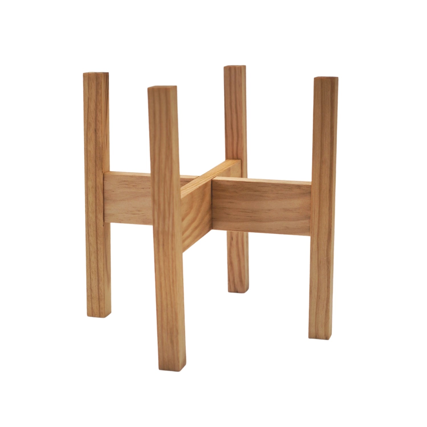 Lisbon Indoor Wooden Plant Stand D25cm