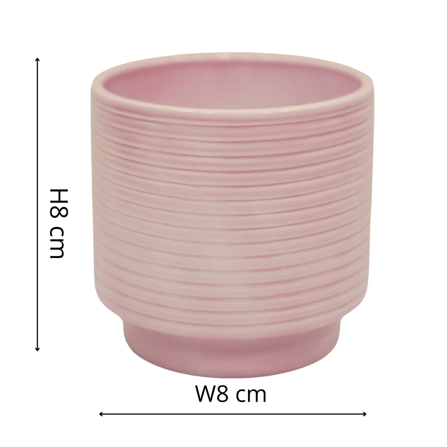 Berlin Ripple Planter H8cm D8cm