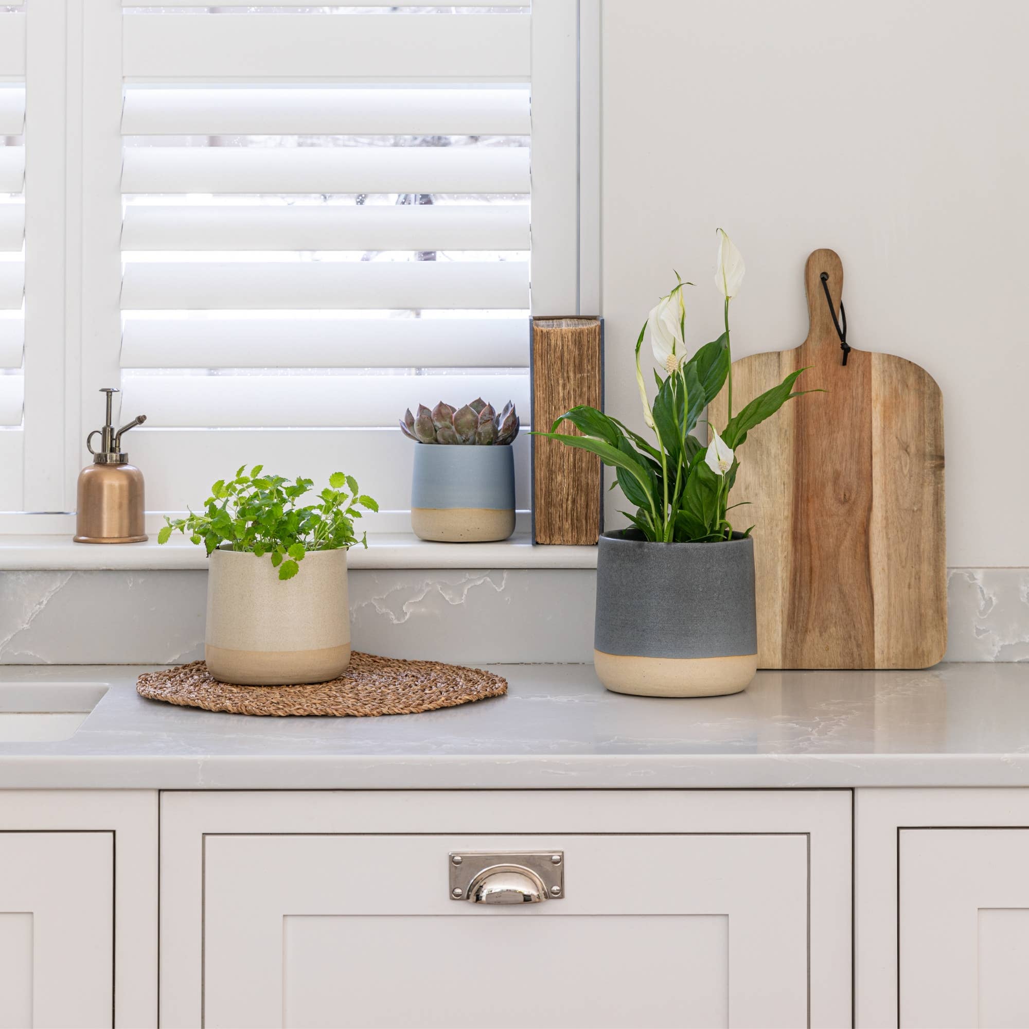 Berkeley Satin Glaze Planter