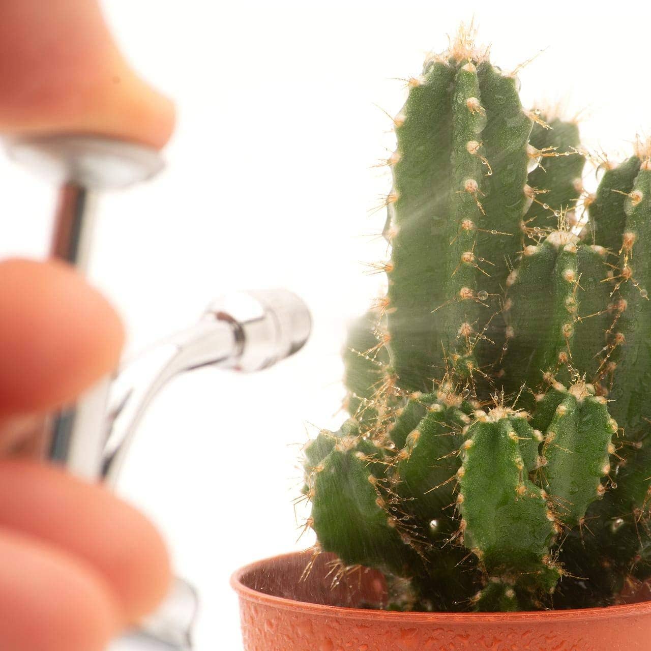 Metal Water Mister Vintage Chrome Plated Brass 300ml