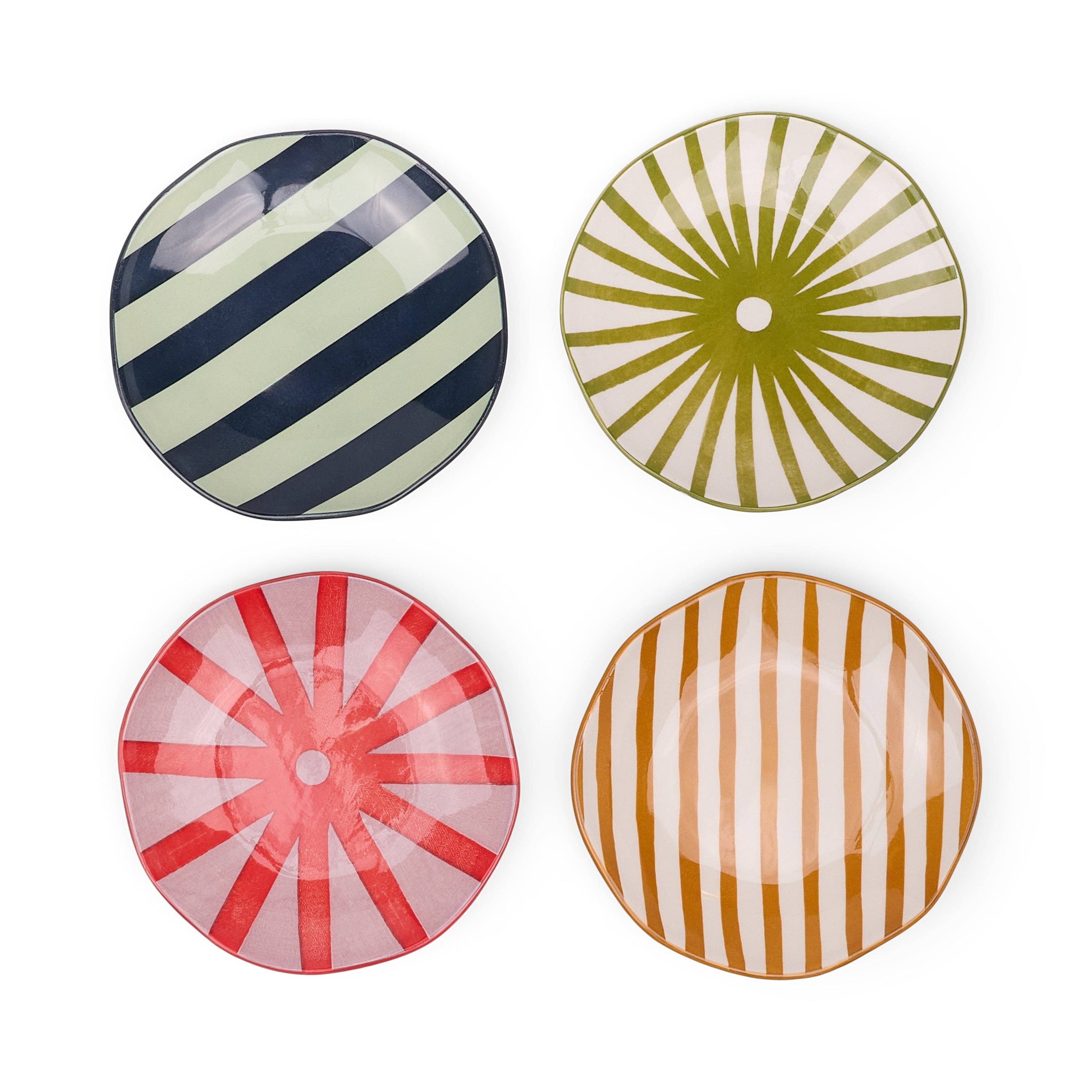 The Marley Appetizer Plates - Set of 4