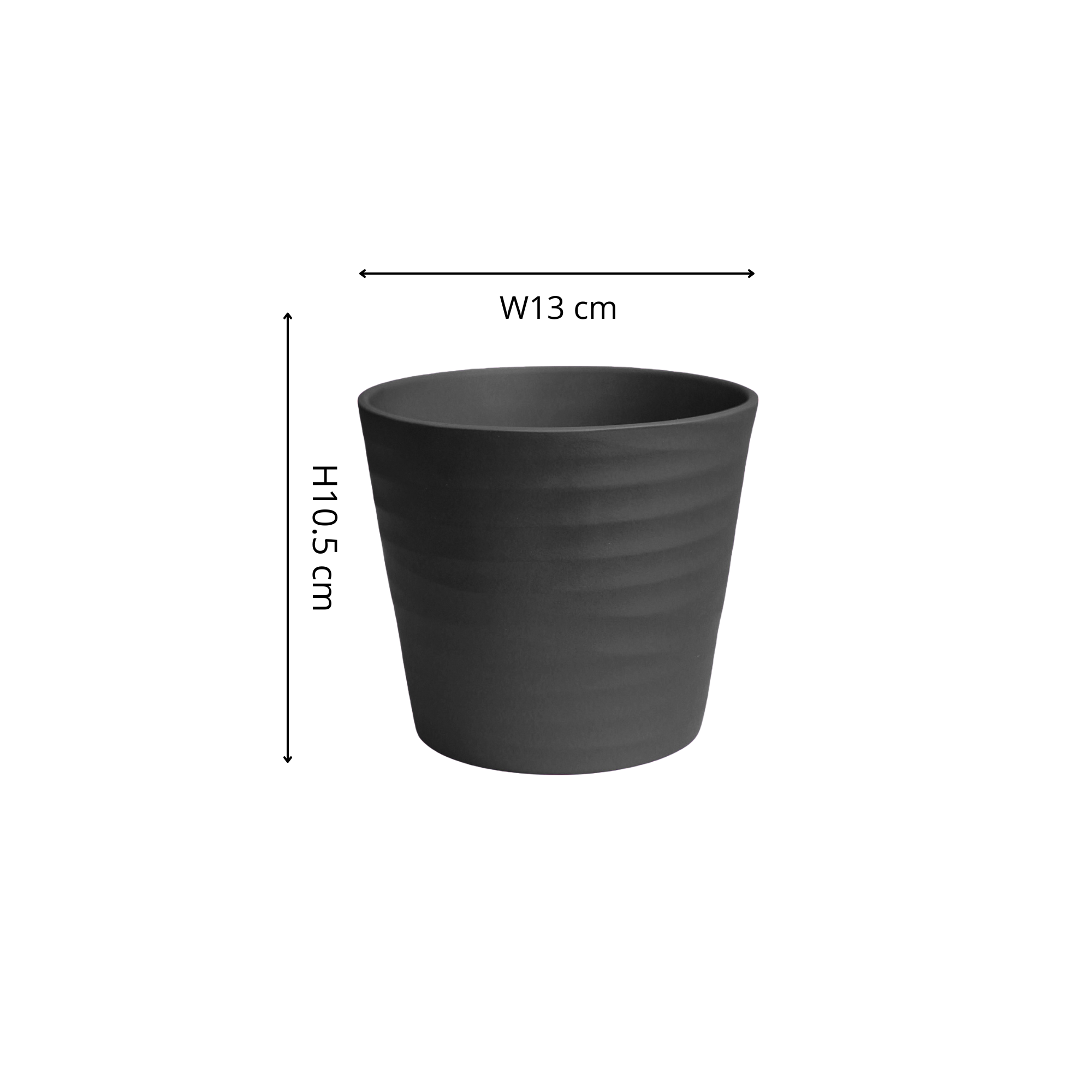 Oslo Taper Planter H10.5cm D13cm