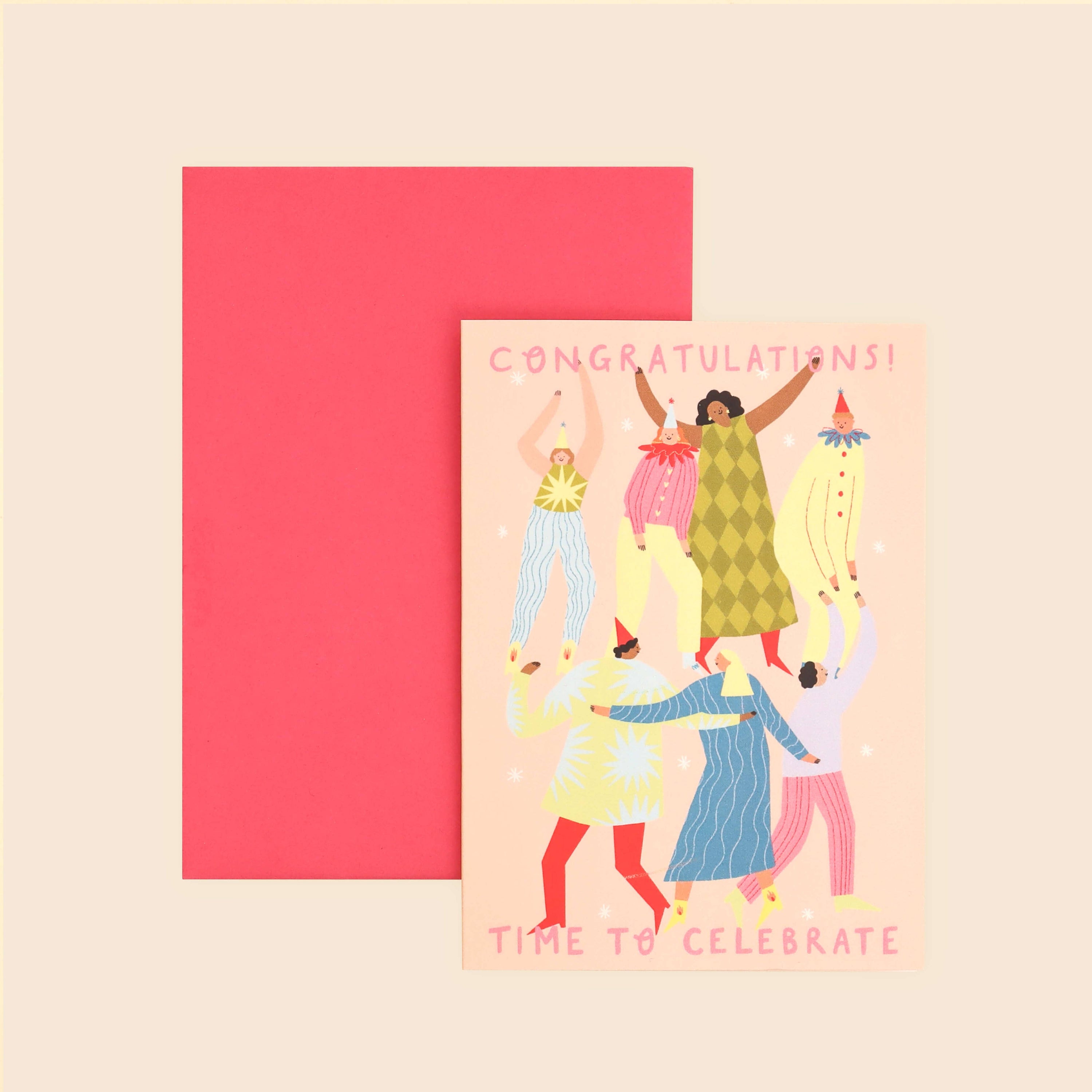 Time To Celebrate Congratulations Card | Achievement Card