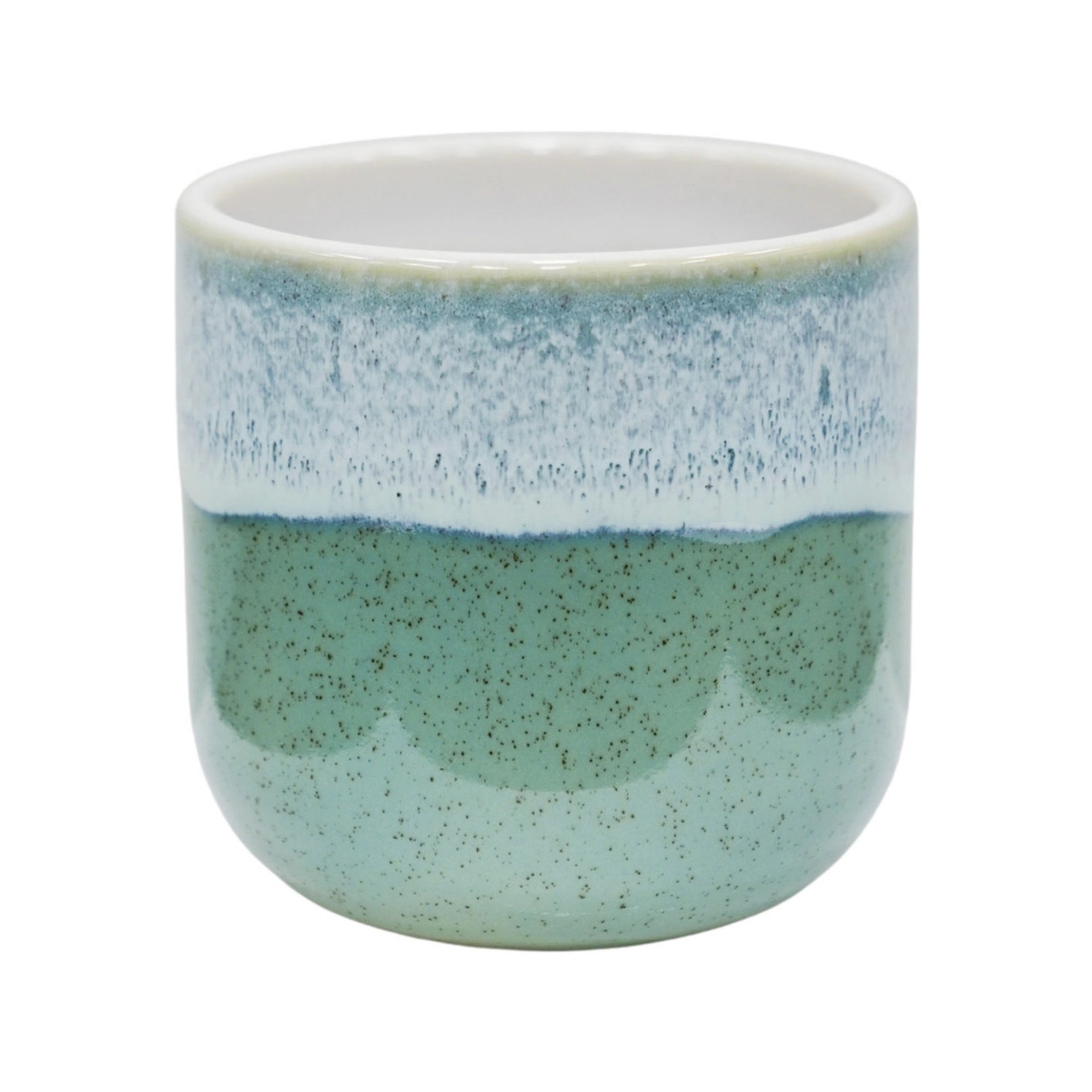 Jodie Dipped Reactive Glaze Planter H12cm D13.5cm