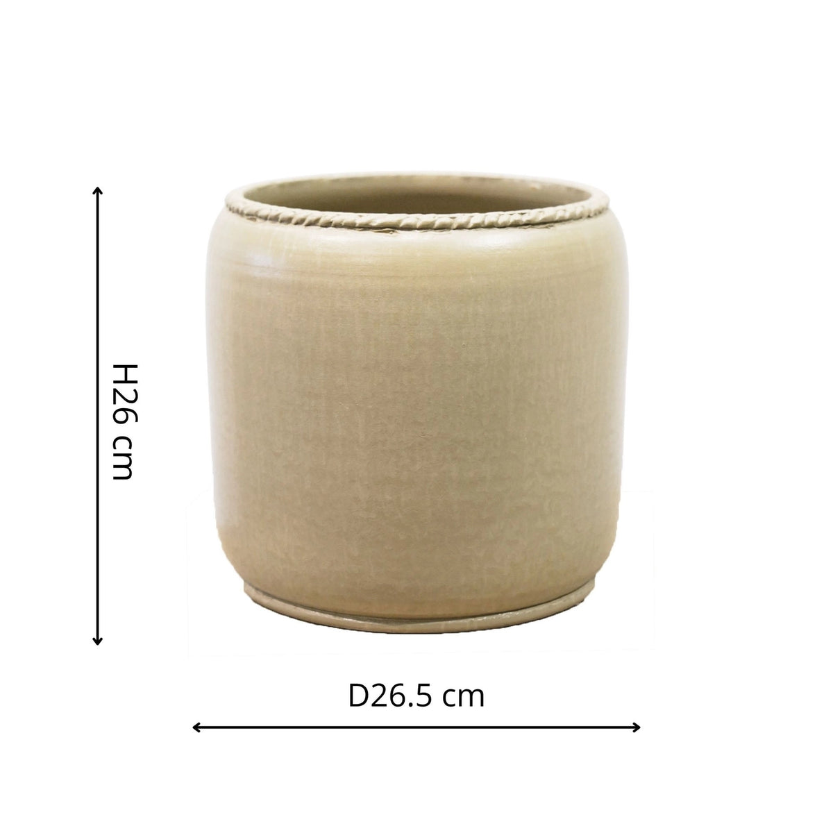 Molton Rope Rim Planter