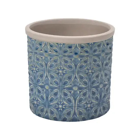 Glazed Pot - Porto Small Dark Blue