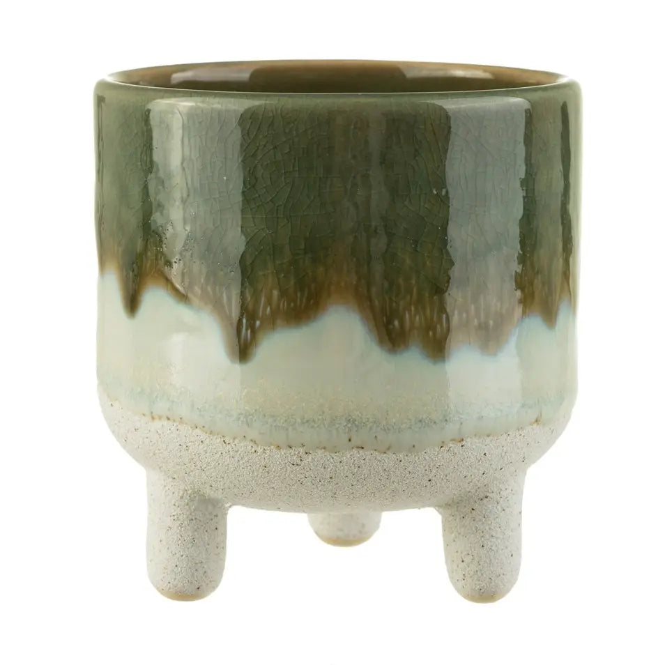 Mojave Glaze Planter - Various Colours