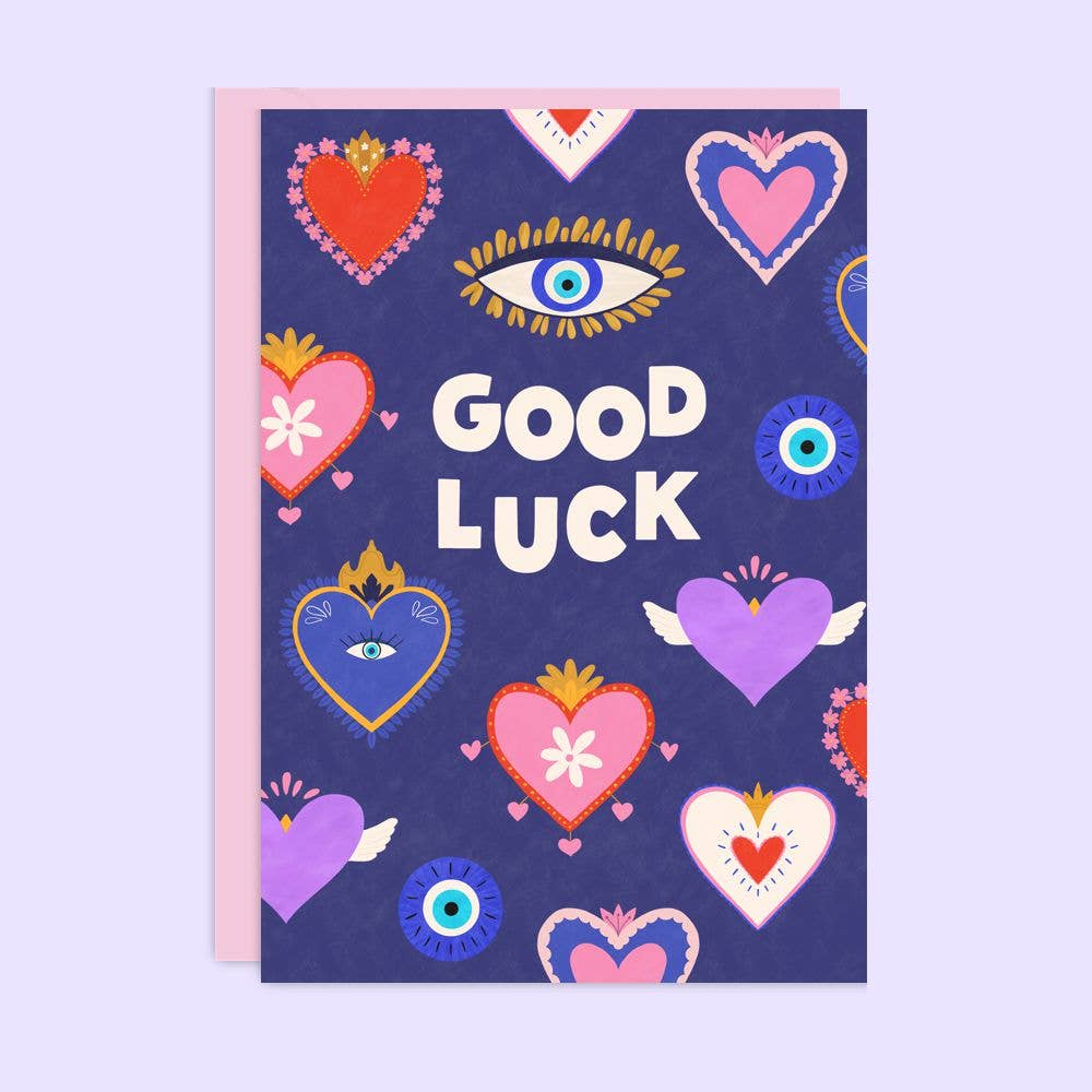 Milagros Charms Good Luck Card | Good Luck Charm Card