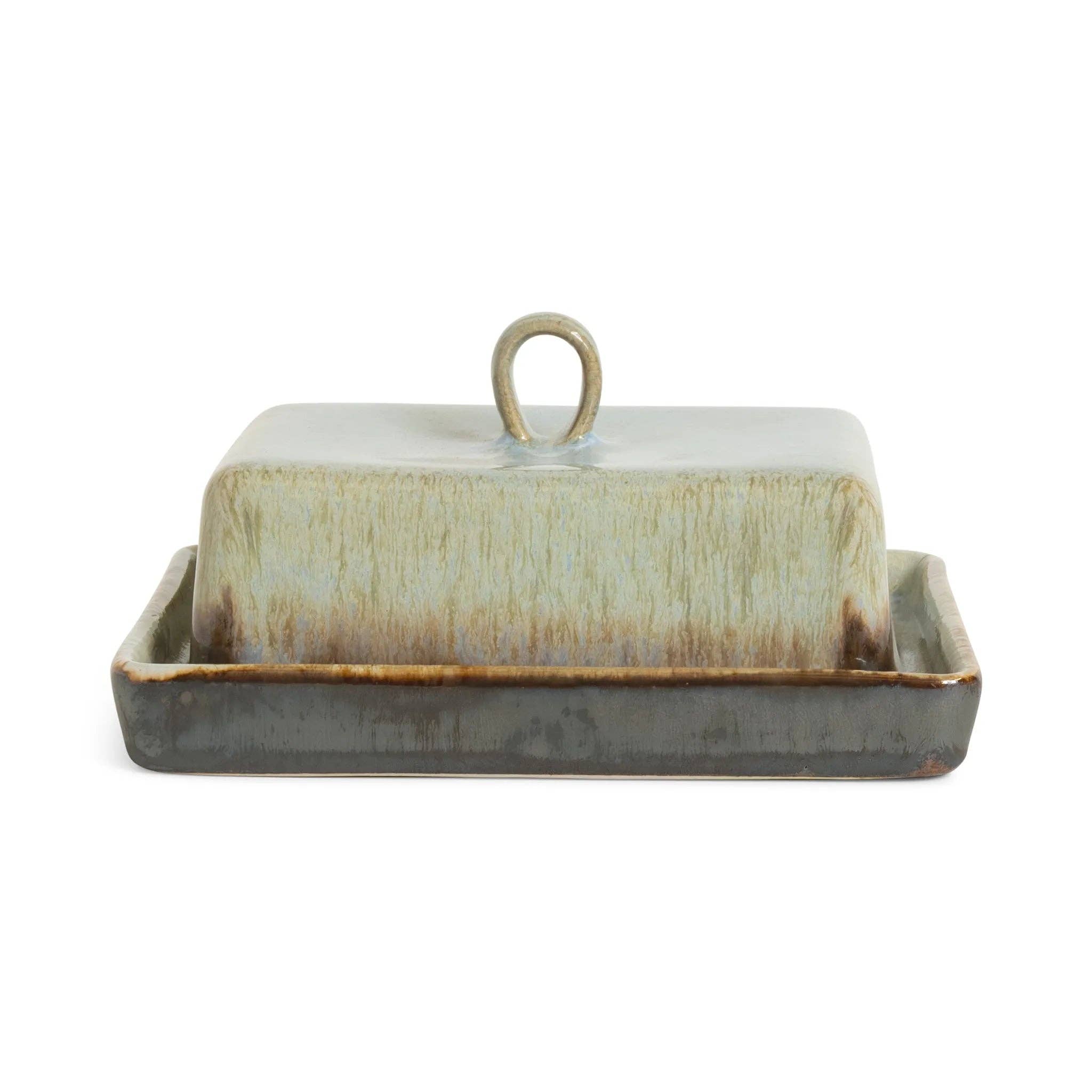 Topaz Butter Dish