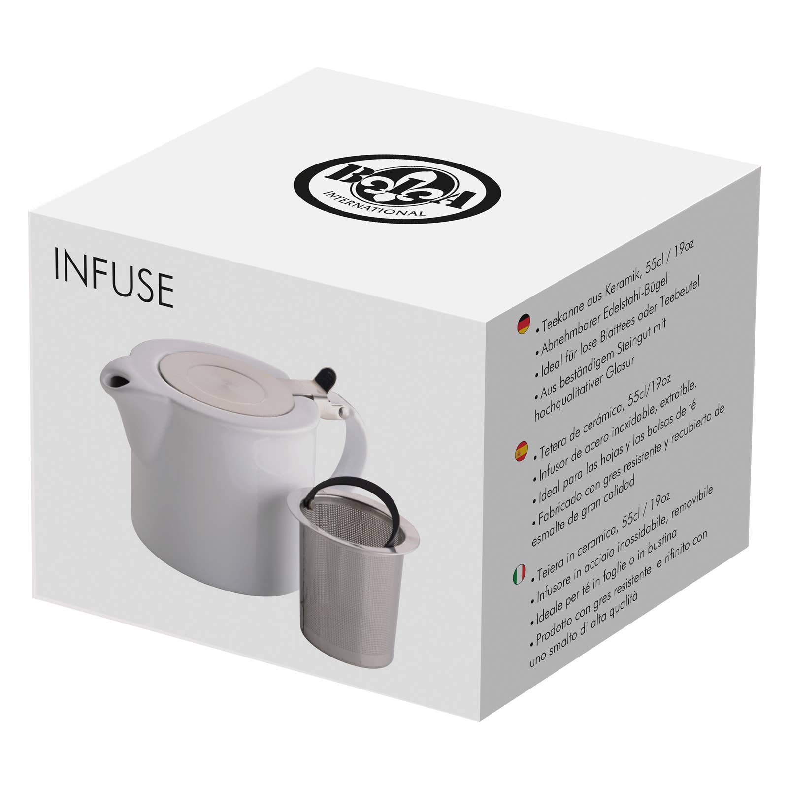 Infuse Teapot White