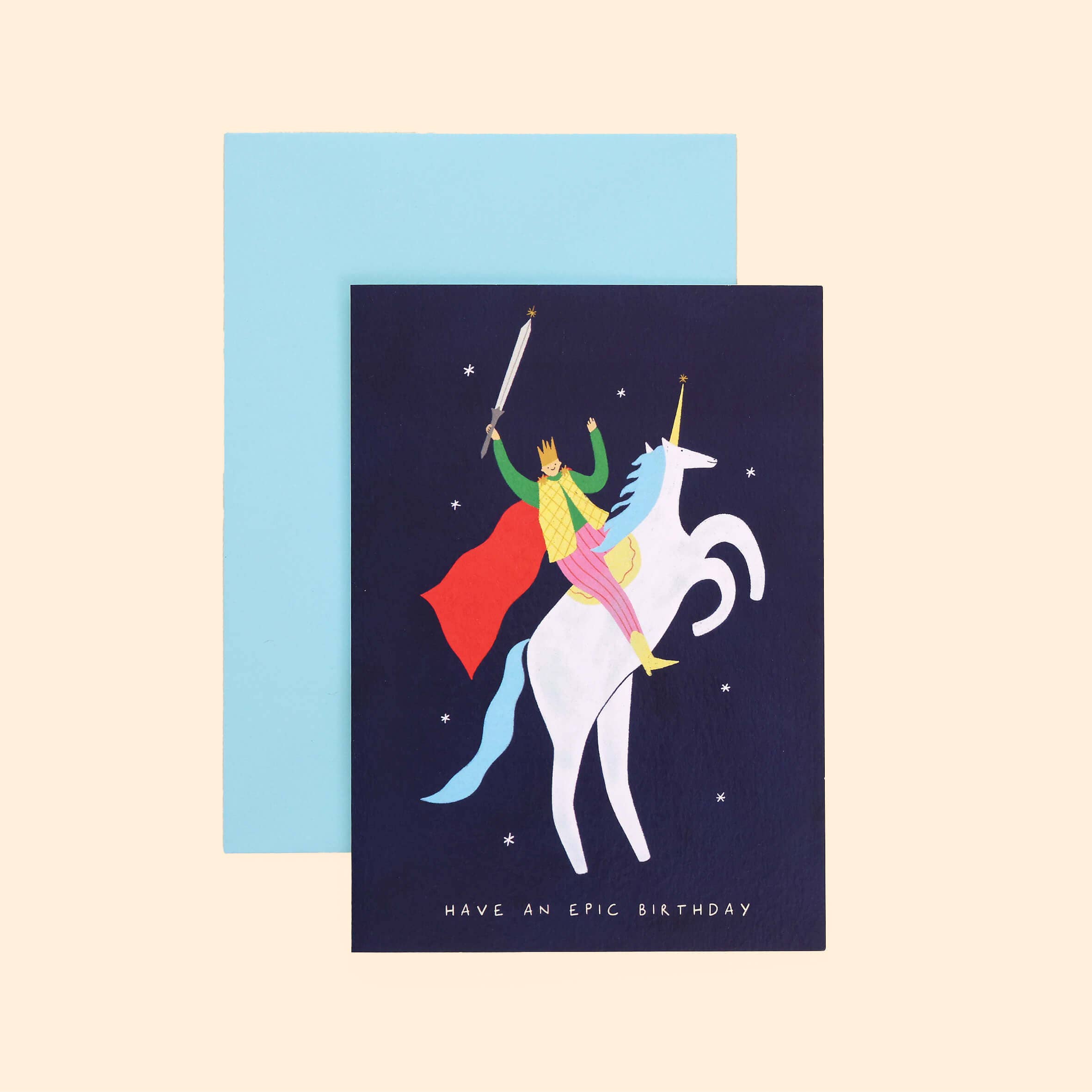 Epic Birthday Card | Fantasy Birthday Card | Unicorn Card