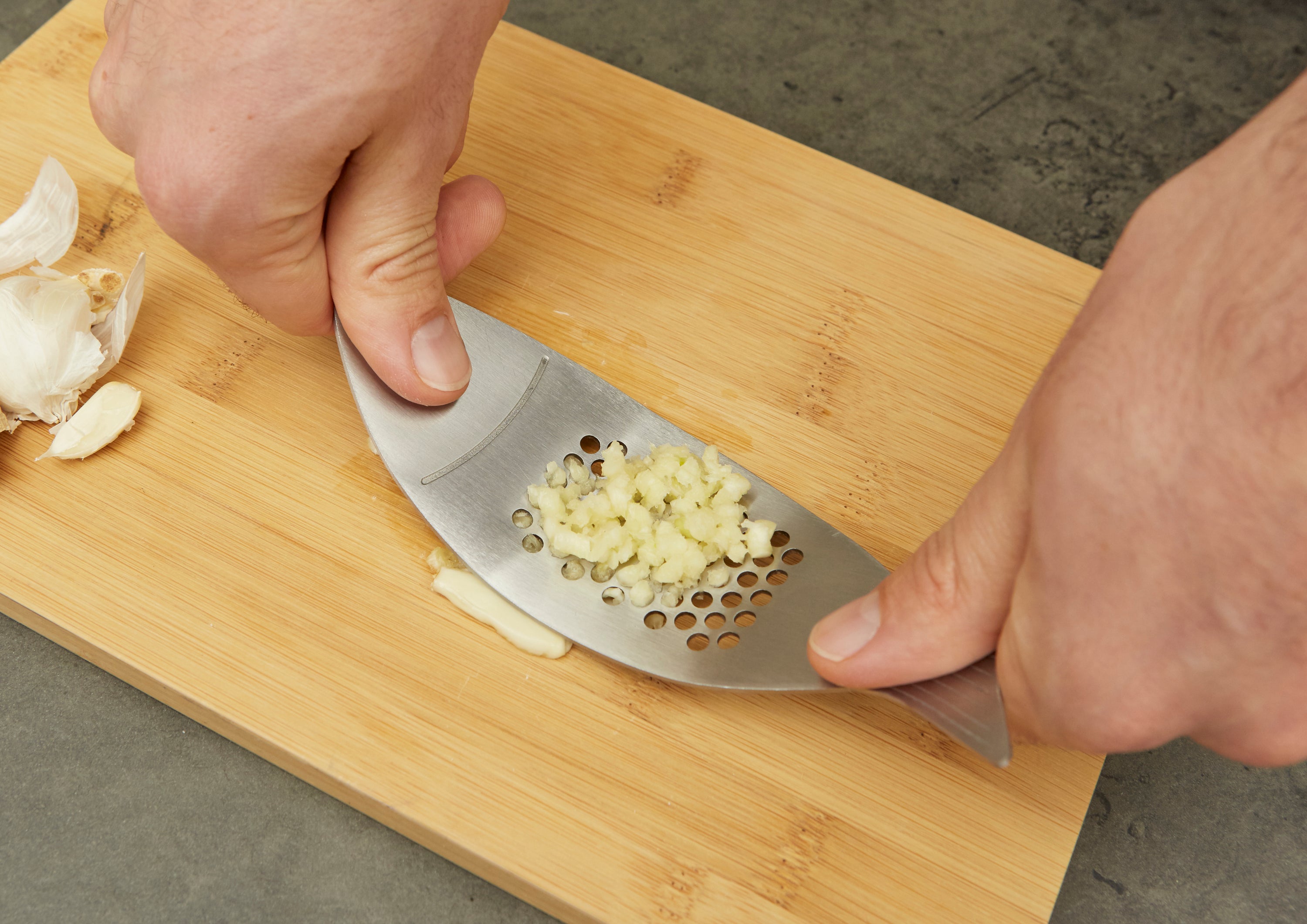 Fish Garlic Press