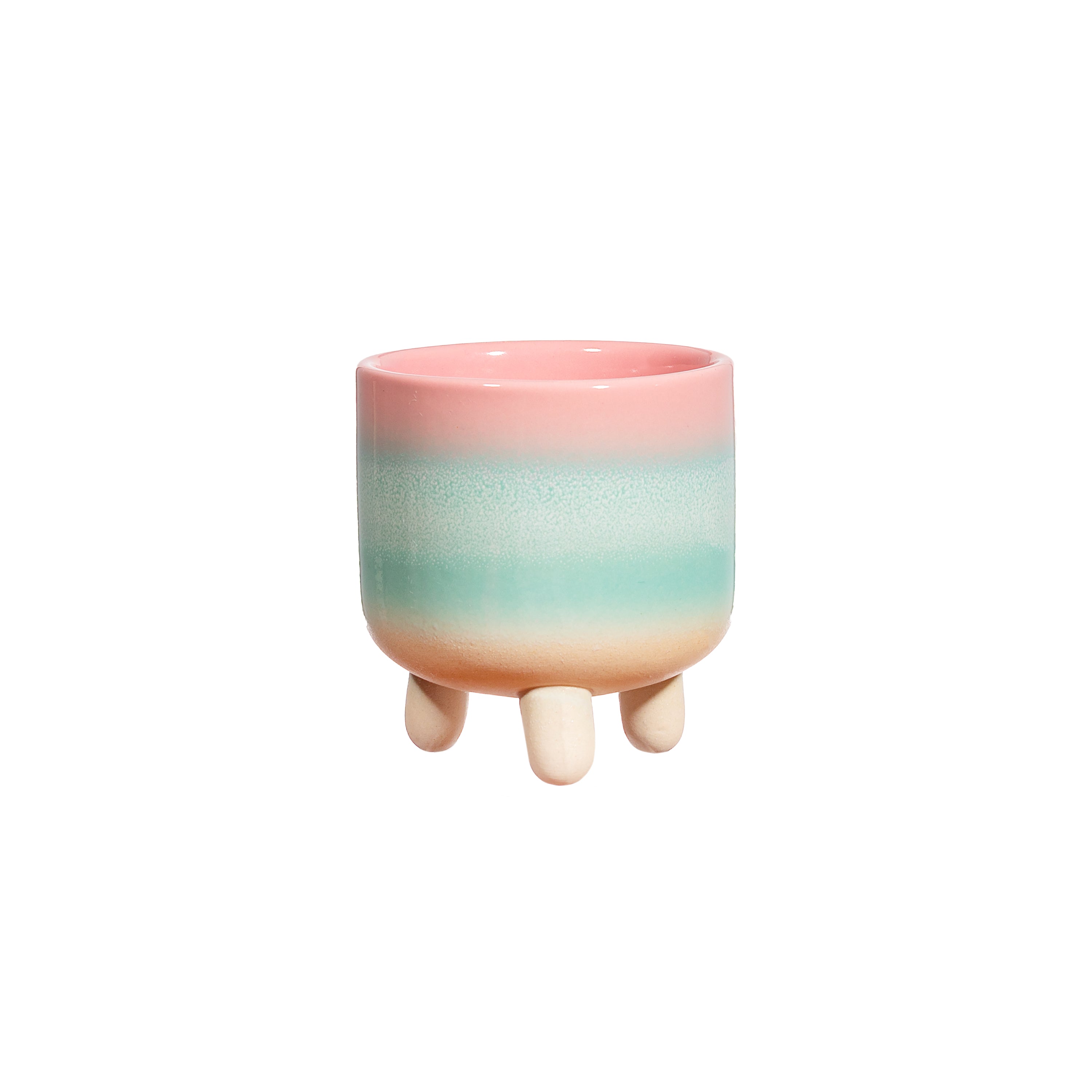 Pastel Ombre Leggy Planter Small