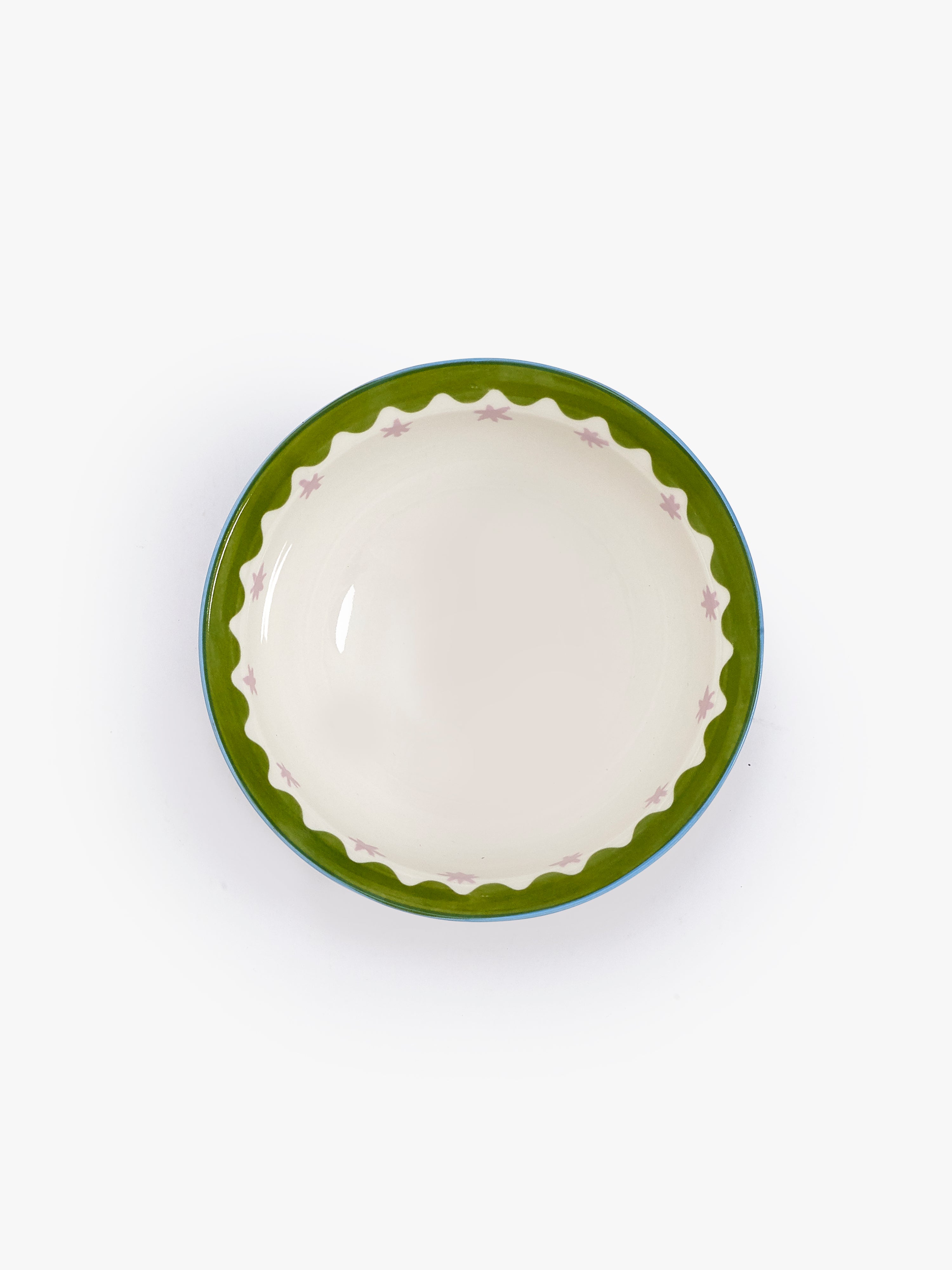 Eleanor Bowmer Electric Coast Pink Stars Cereal Bowl