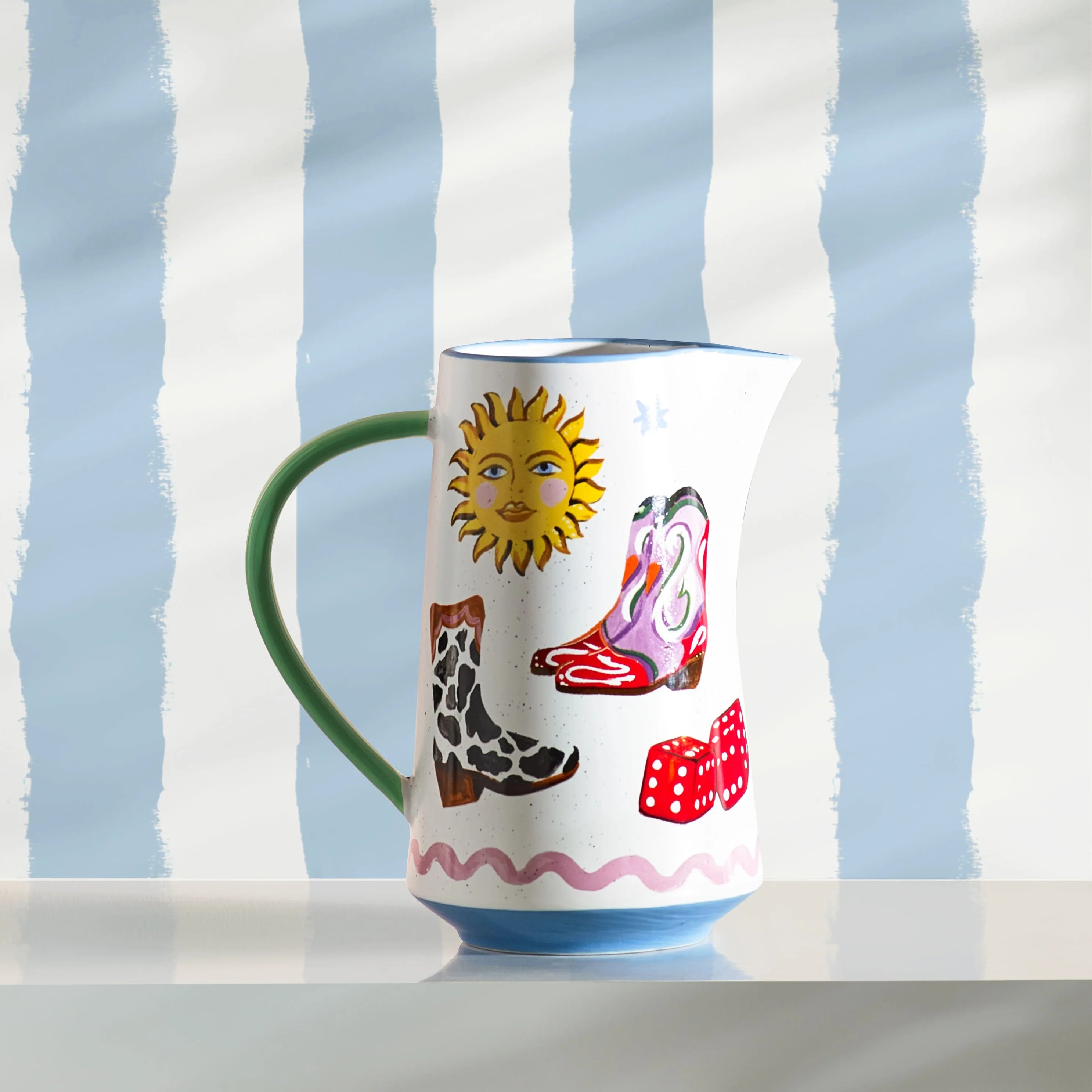 Eleanor Bowmer - Electric Coast Lucky Icon Jug