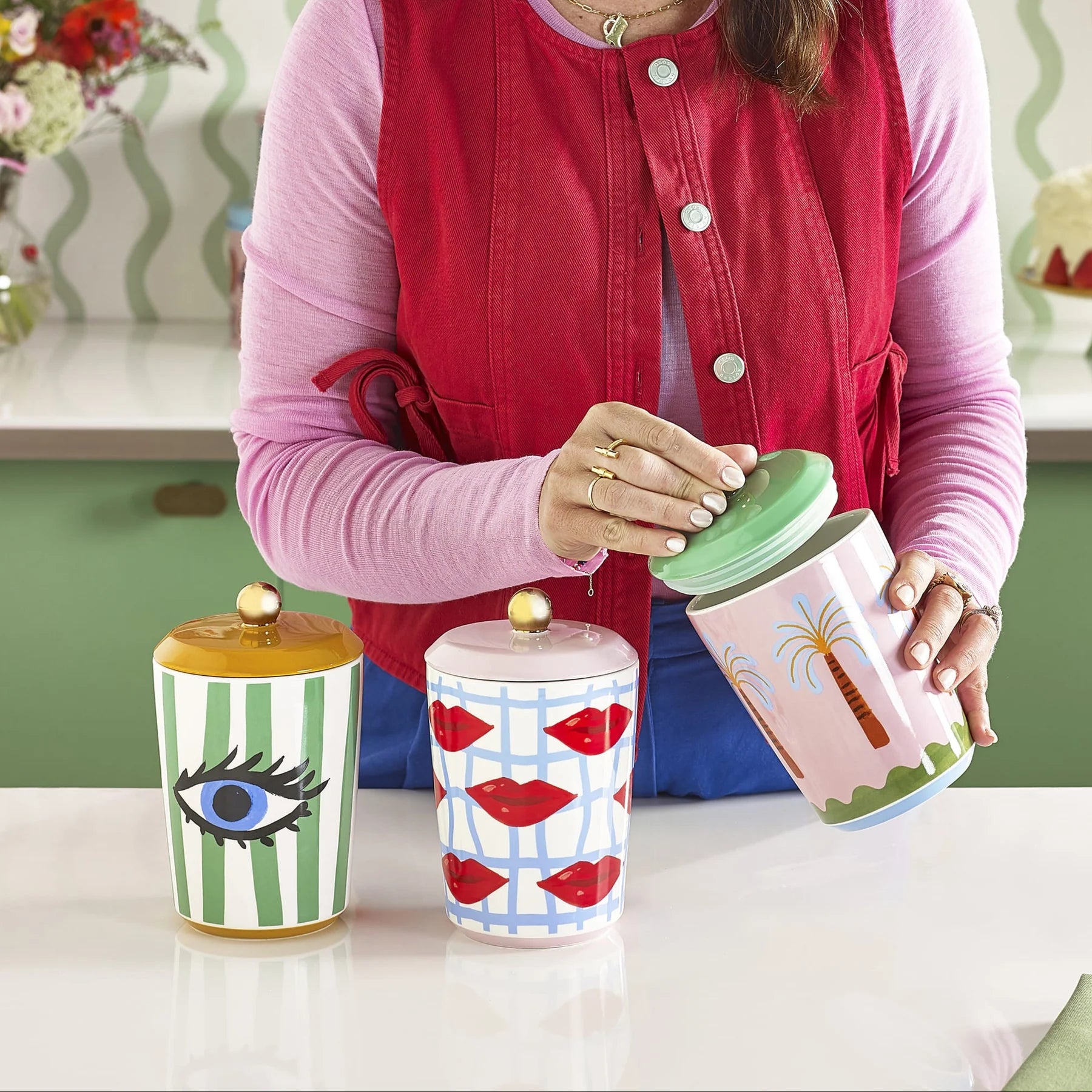 Eleanor Bowmer - Electric Coast Palm Storage Jar