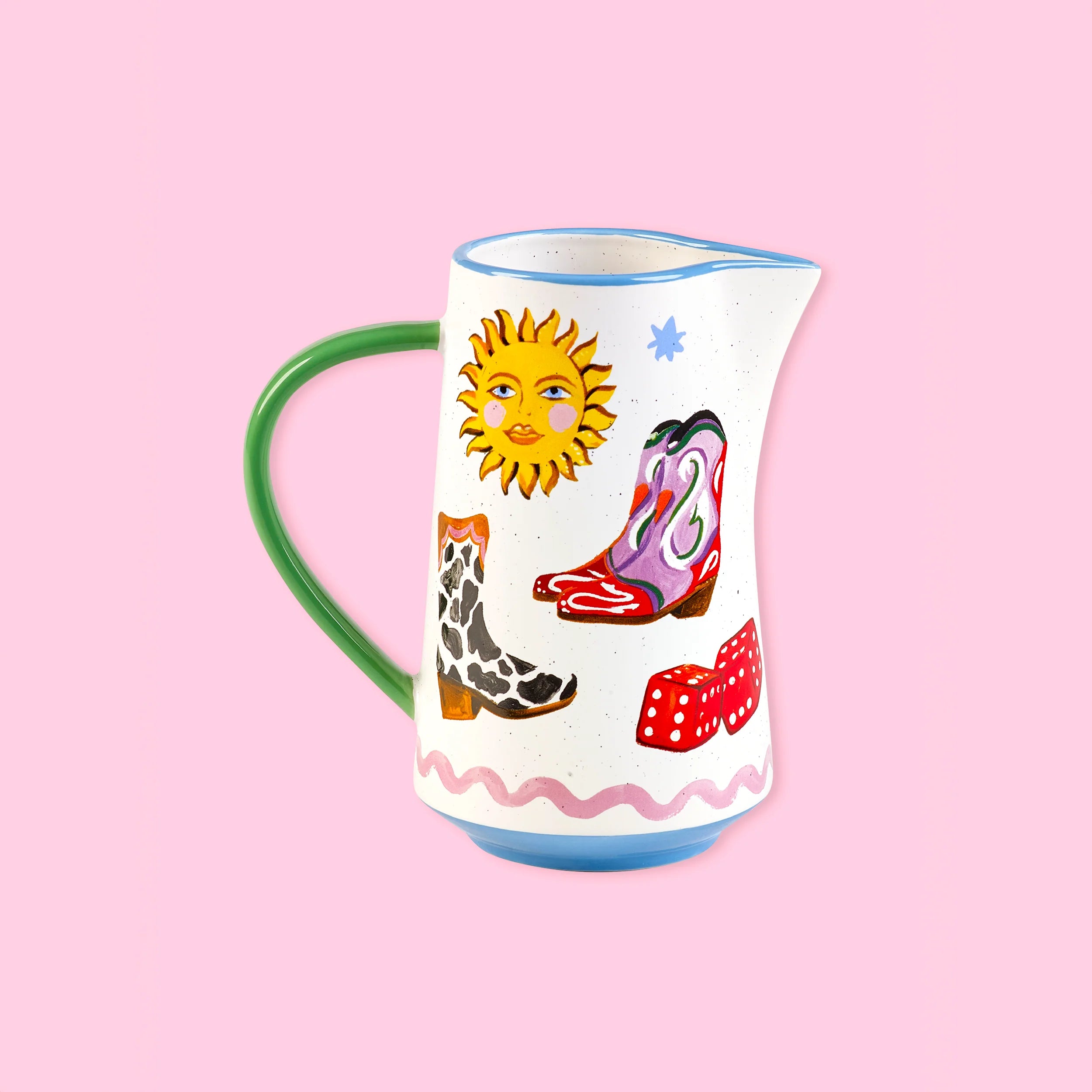 Eleanor Bowmer - Electric Coast Lucky Icon Jug
