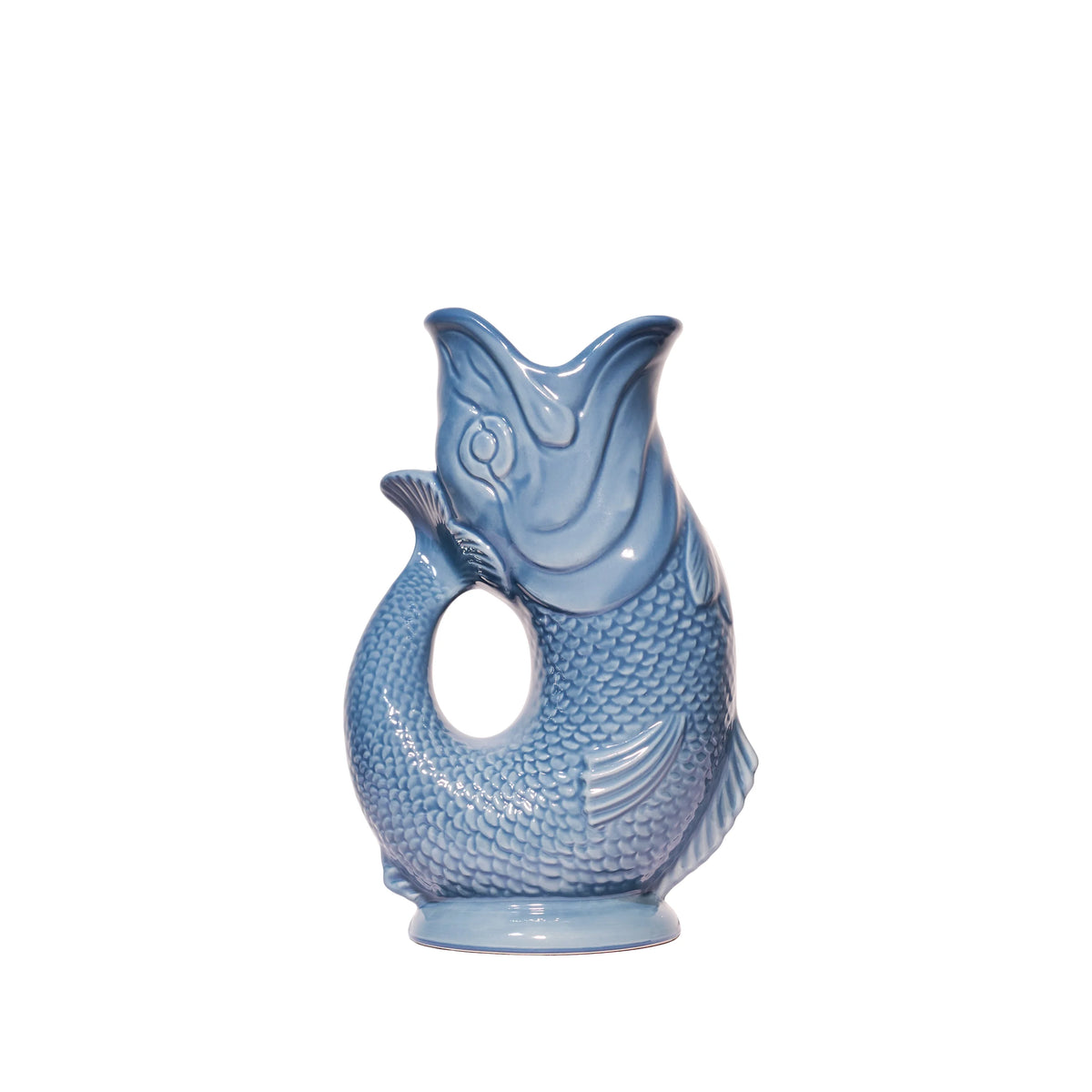Denim Green Original Gluggle Jug Pitcher Vase