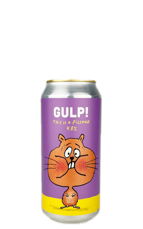 Gulp! Pilsner 4.8% - Pretty Decent Beer Co