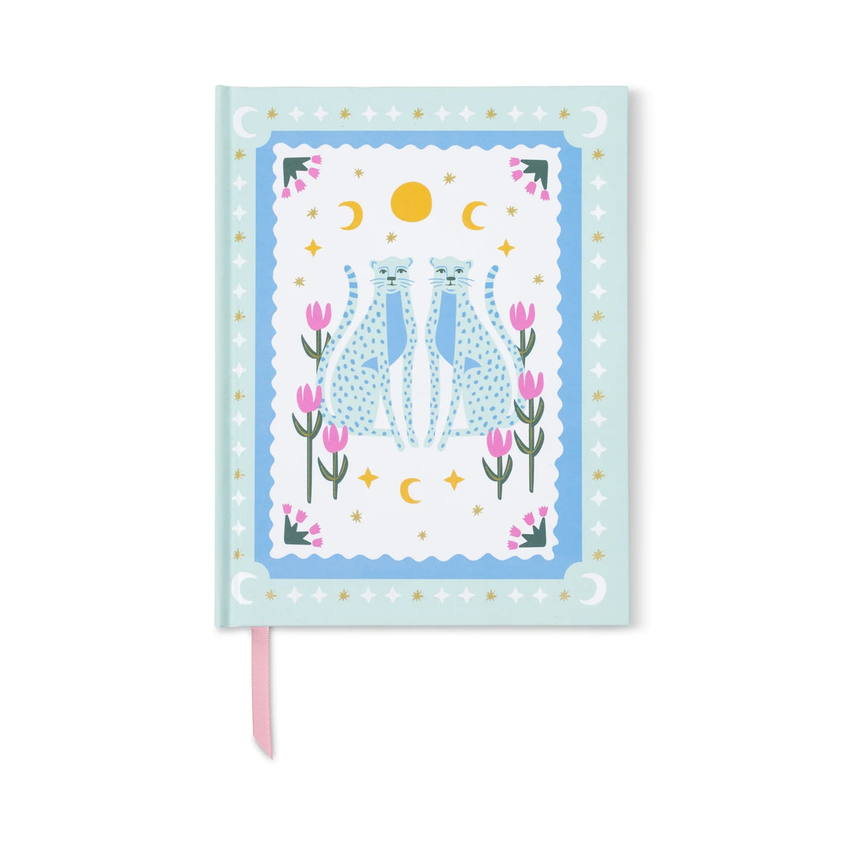Designworks Ink A Dopo Journal - Blue Cheetahs