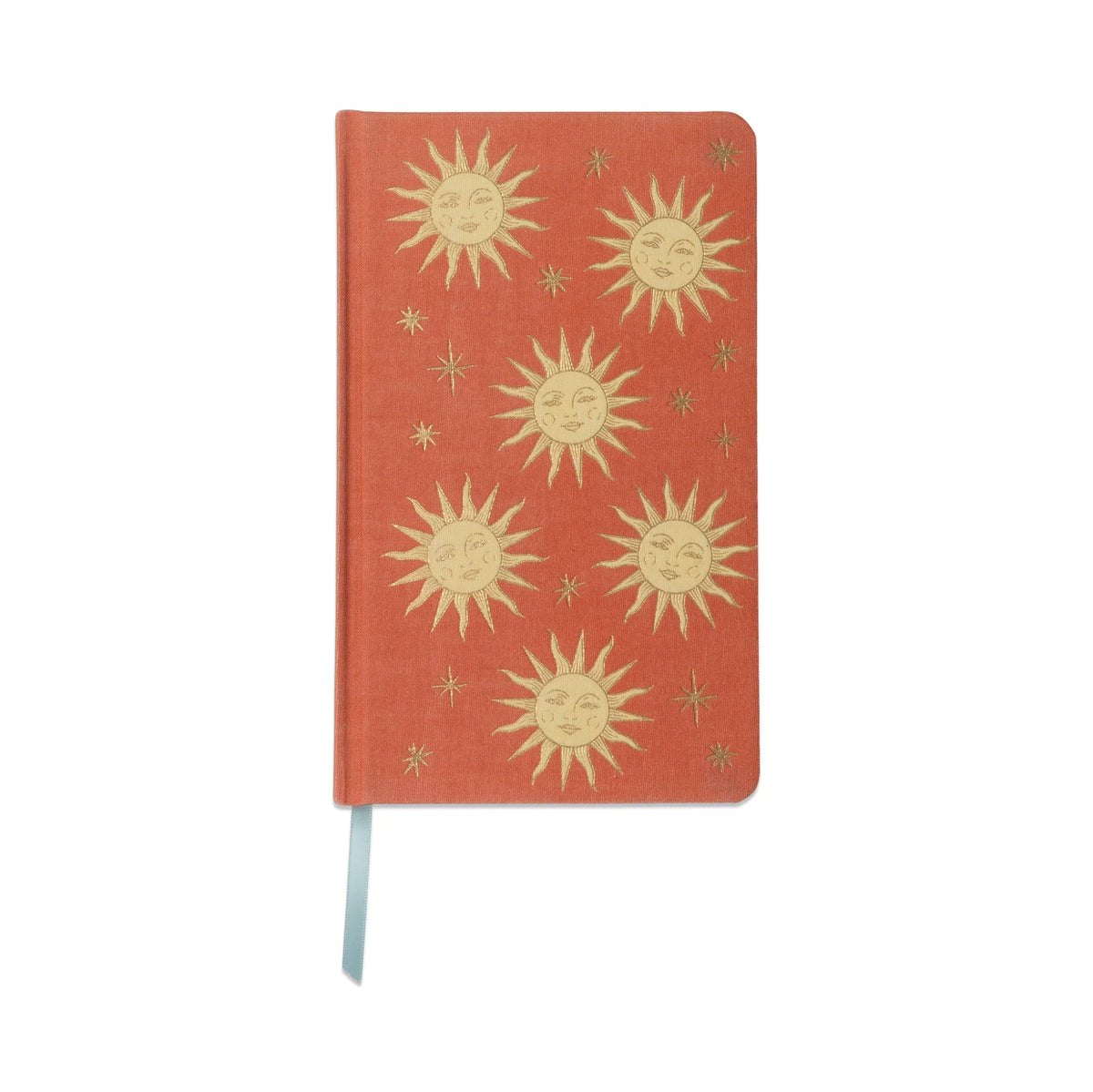 Designworks Celestial Bookcloth Journal - Terracotta Sun
