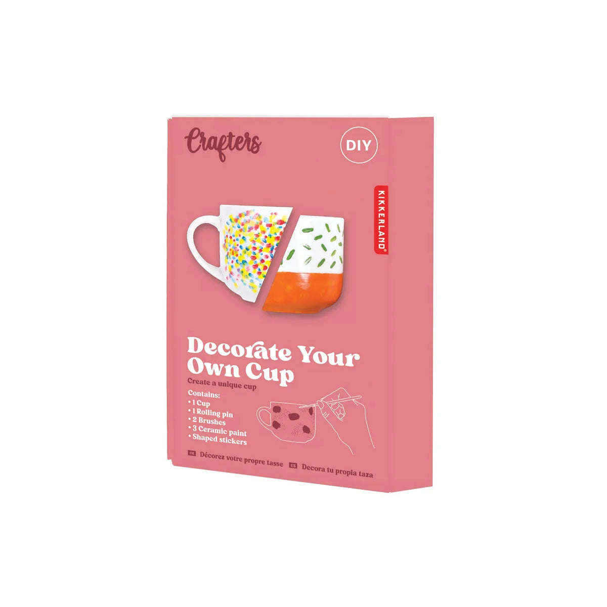 Decorate Your Own Cup Kit by Kikkerland