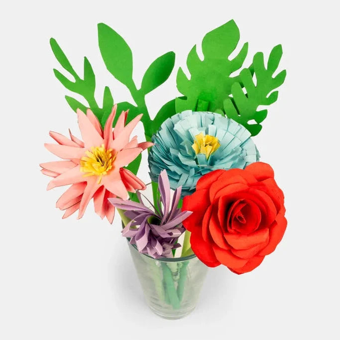 Make Your Own Paper Flowers Craft Kit