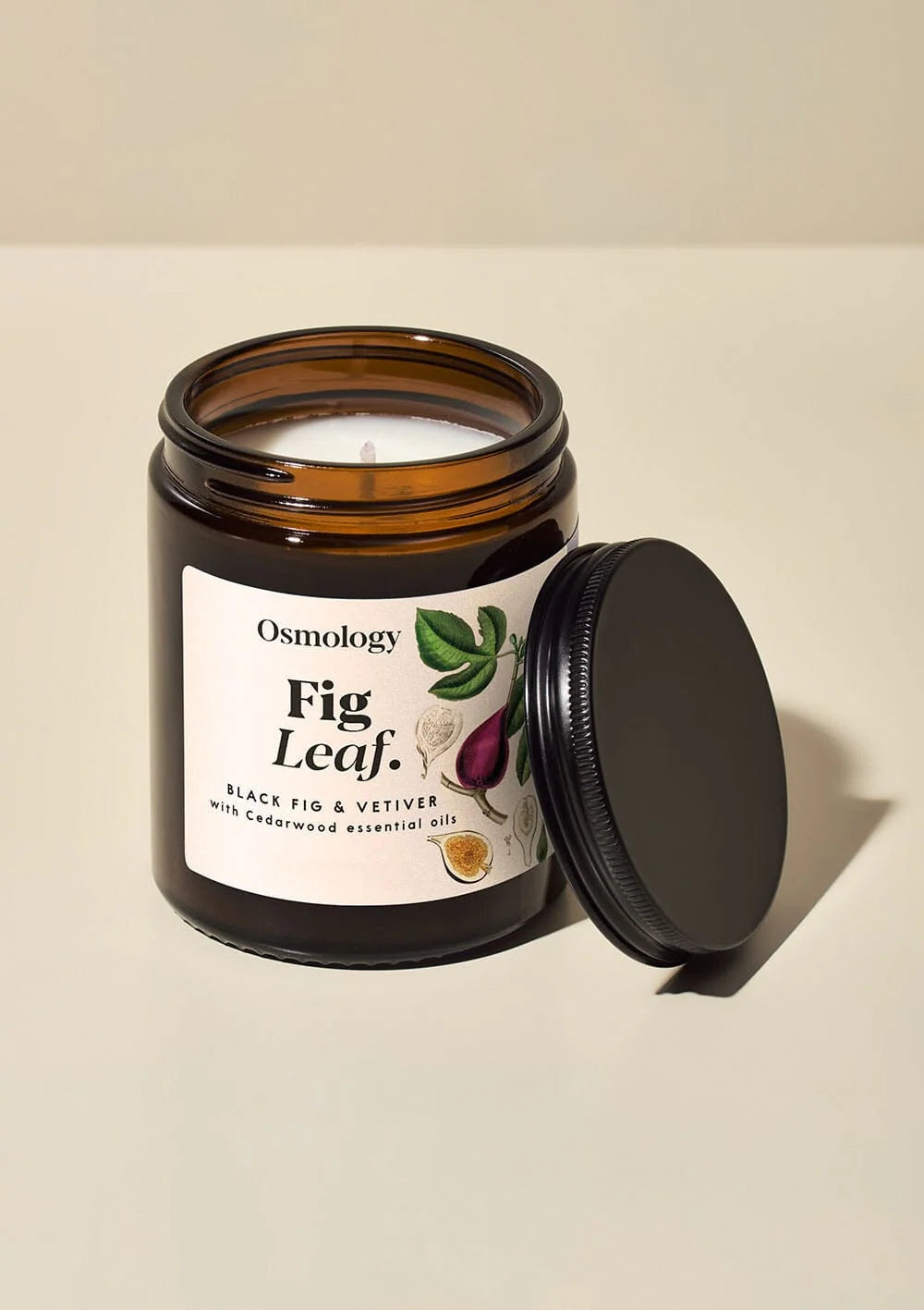 Fig Leaf Scented Jar Candle by Osmology